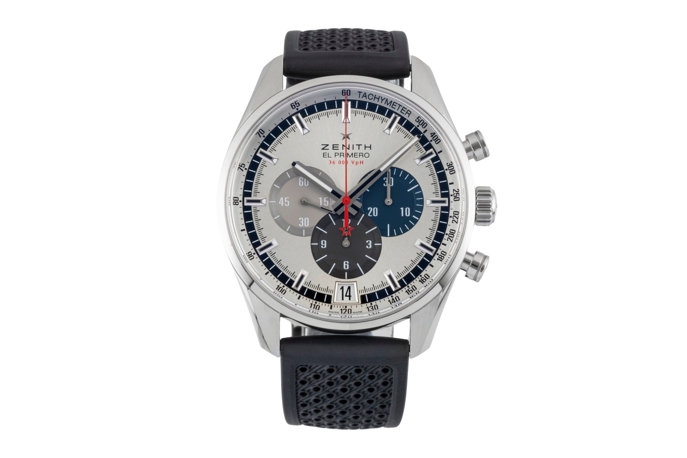 Zenith El Primero chronograph steel automatic men's watch 03.2040.400/69.C494  [2600575]