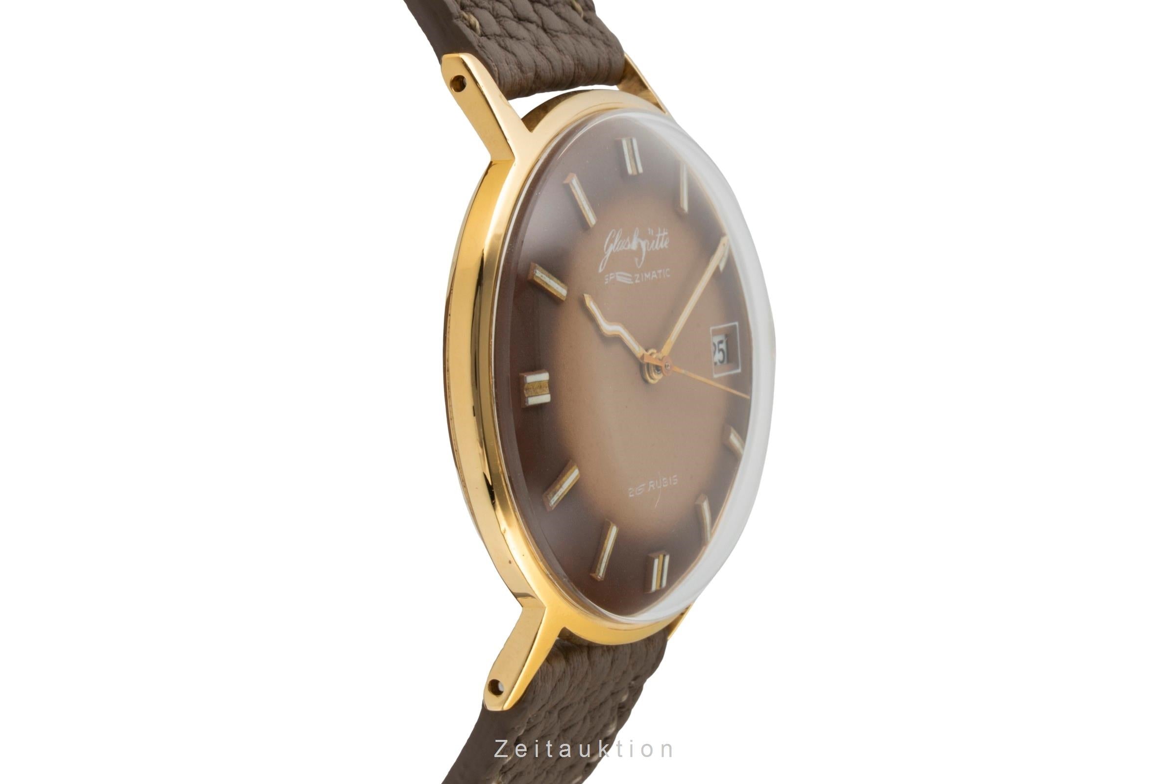 Glashütte Spezimatic gilt-brass automatic men's watch Vintage  [2600576]