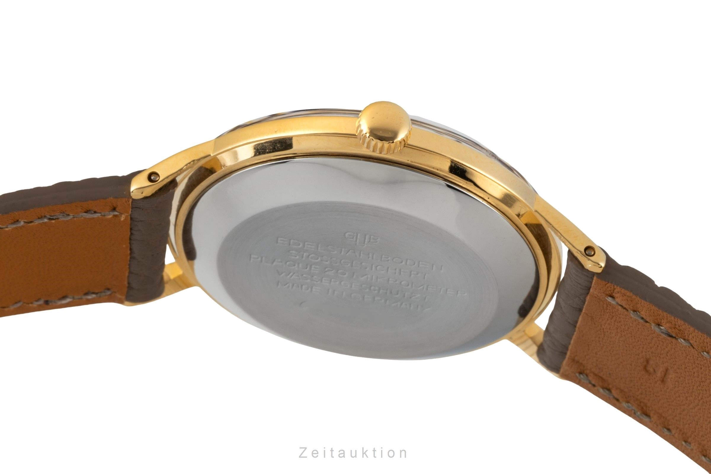 Glashütte Spezimatic gilt-brass automatic men's watch Vintage  [2600576]