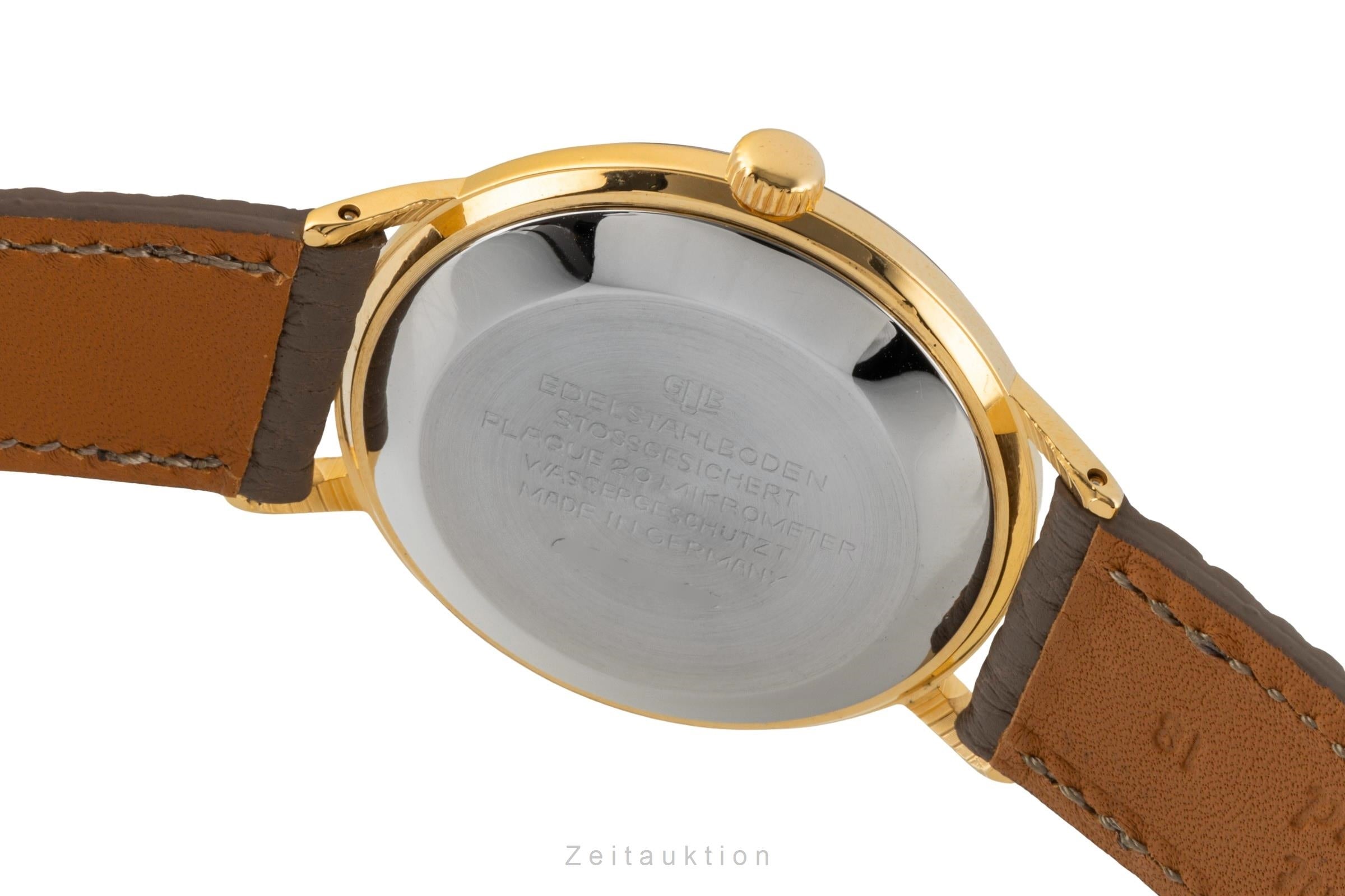 Glashütte Spezimatic gilt-brass automatic men's watch Vintage  [2600576]