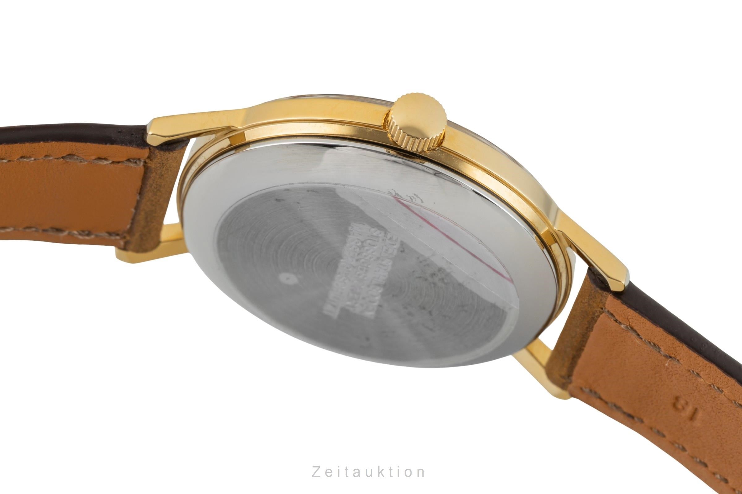 Glashütte Spezimatic latón bañado en oro automático reloj para caballeros Vintage  [2600577]
