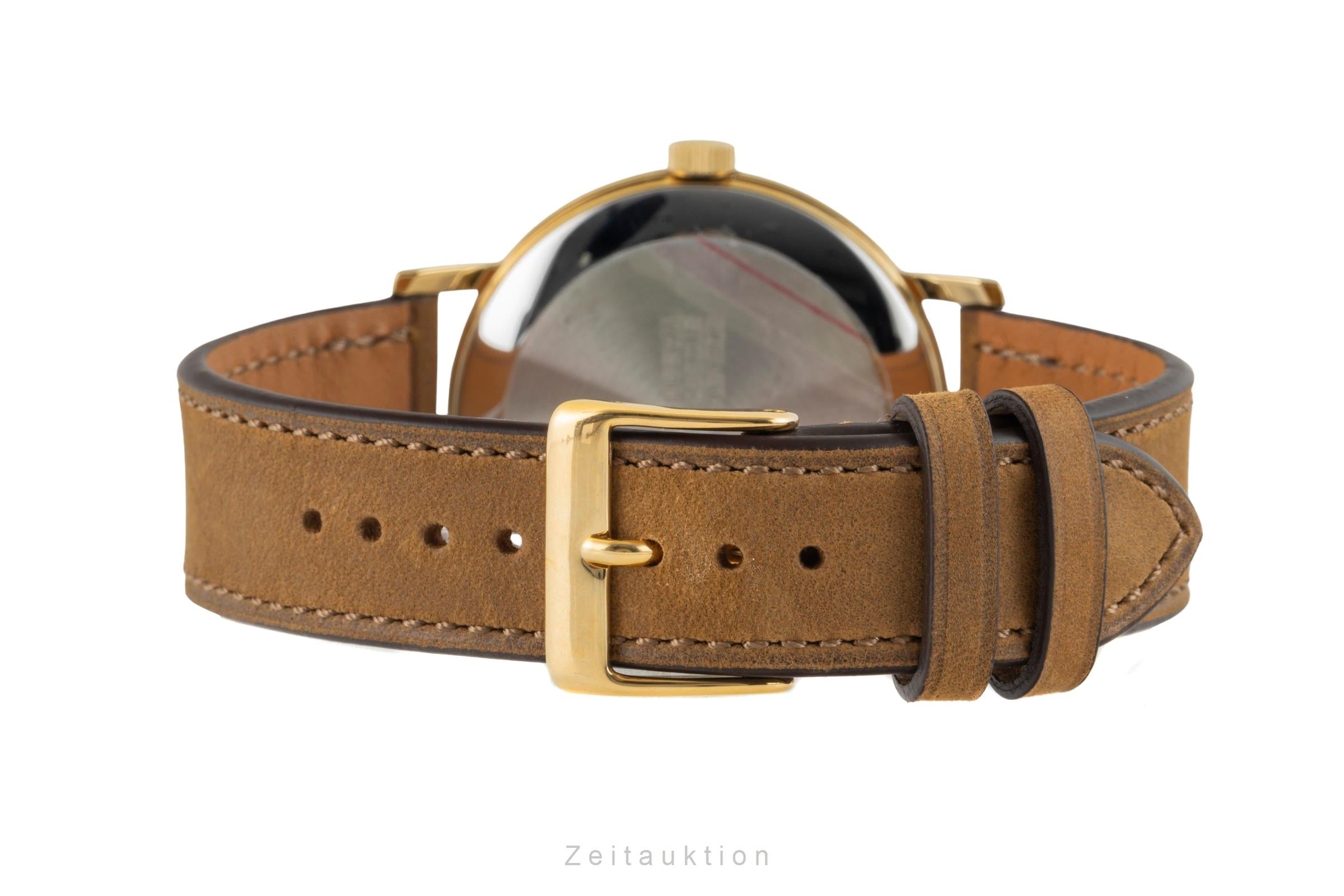 Glashütte Spezimatic latón bañado en oro automático reloj para caballeros Vintage  [2600577]
