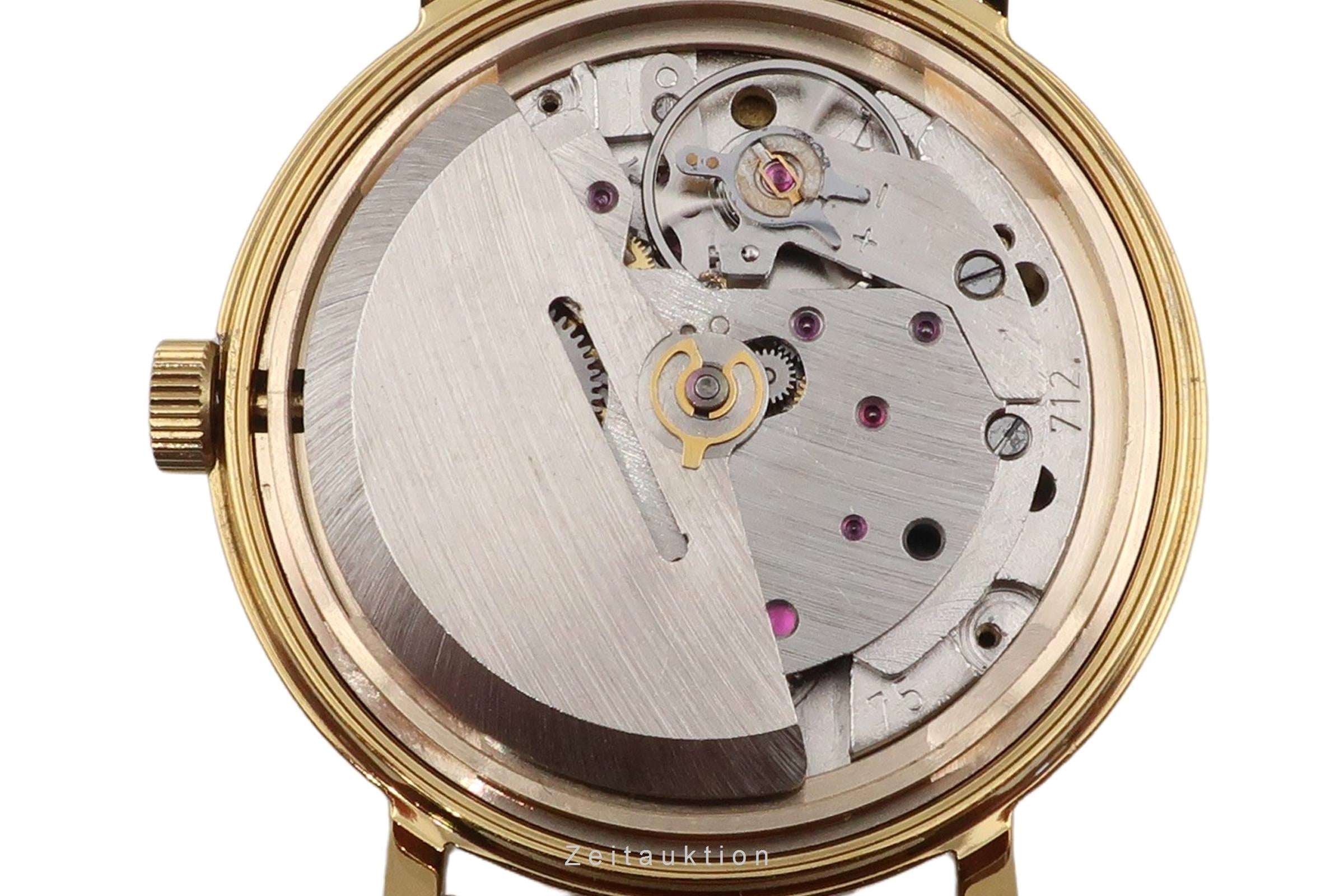 Glashütte Spezimatic latón bañado en oro automático reloj para caballeros Vintage  [2600577]