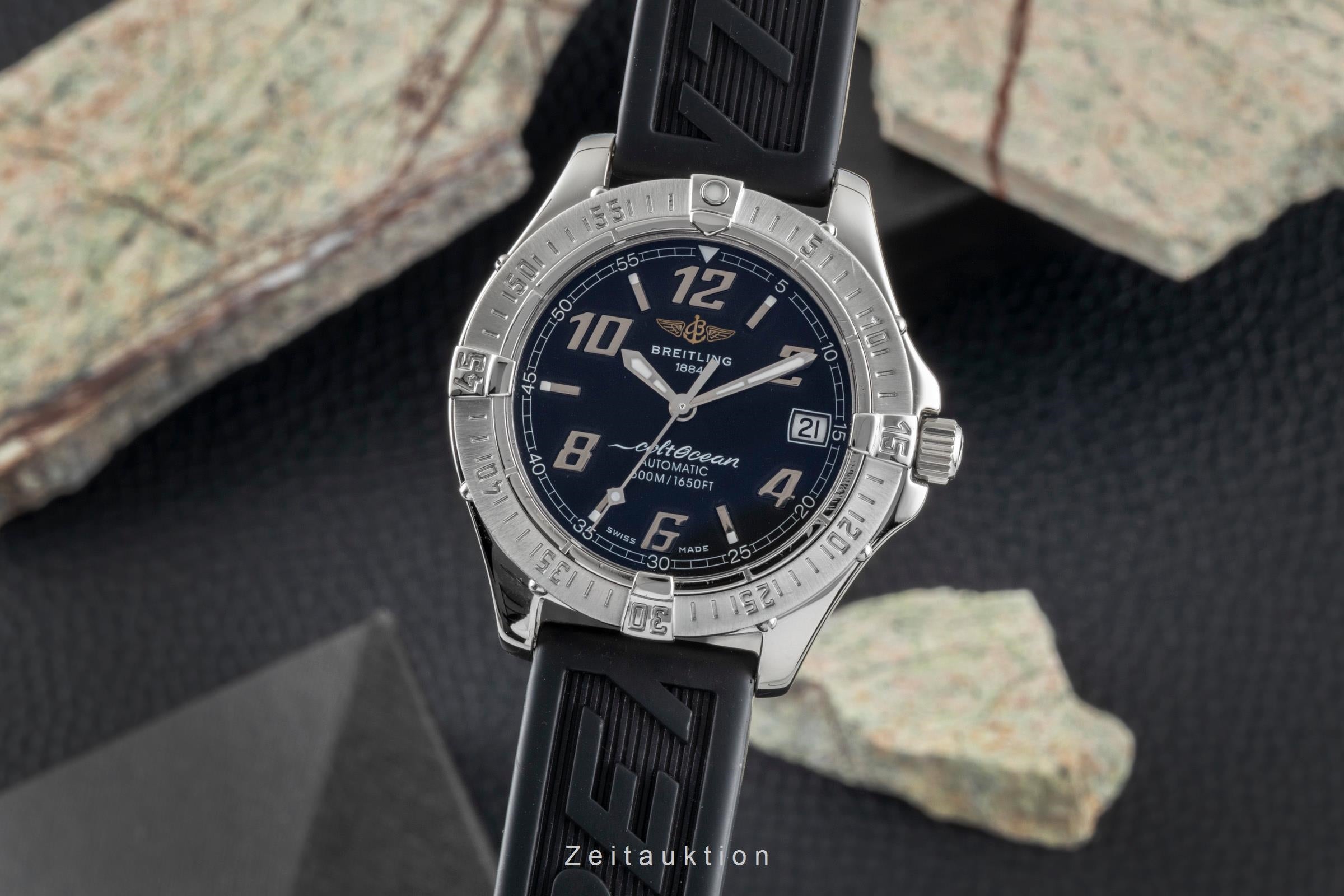 Breitling Colt Ocean acero automático reloj para caballeros A17350  [2600579]