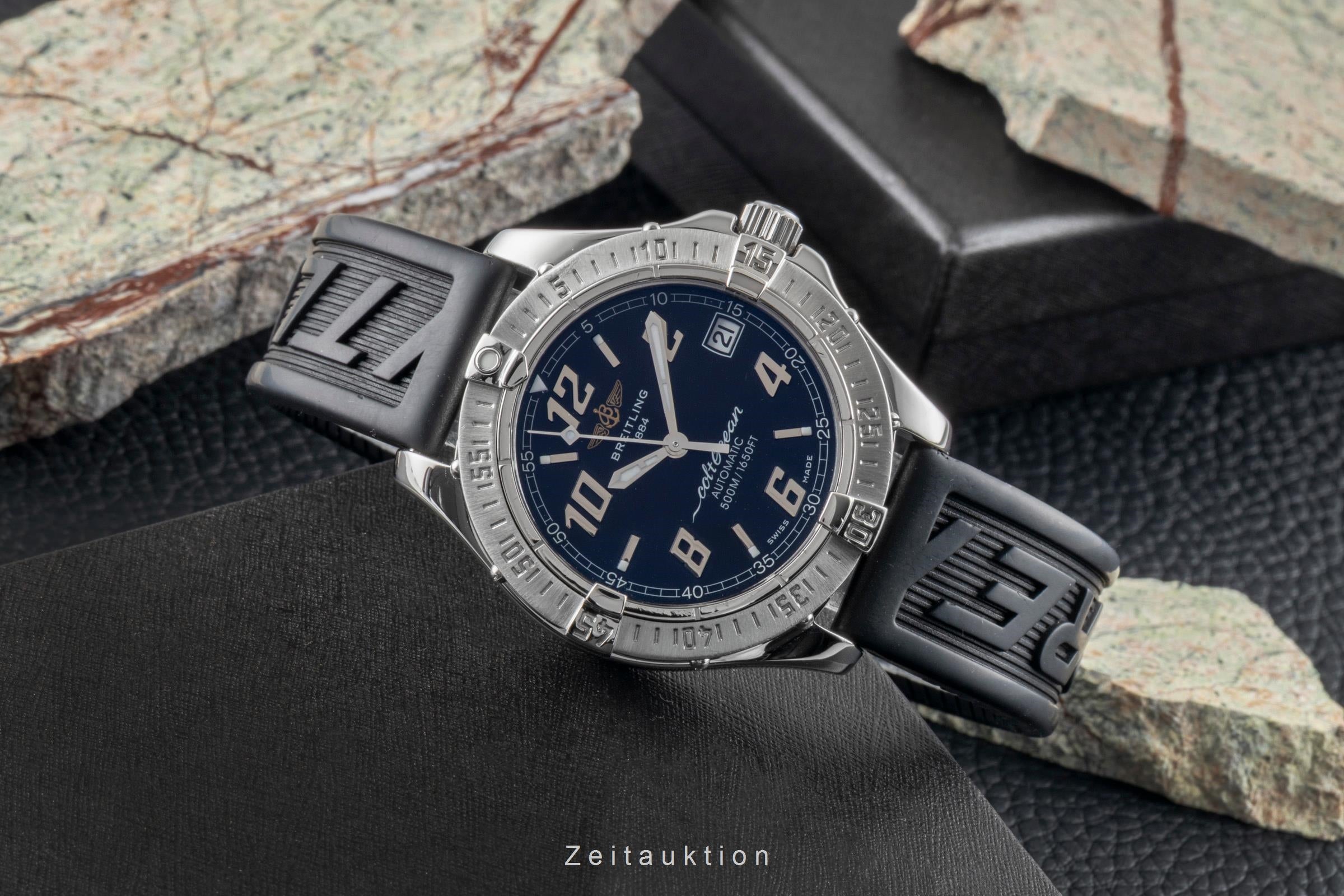 Breitling Colt Ocean acier automatique montre pour hommes A17350  [2600579]