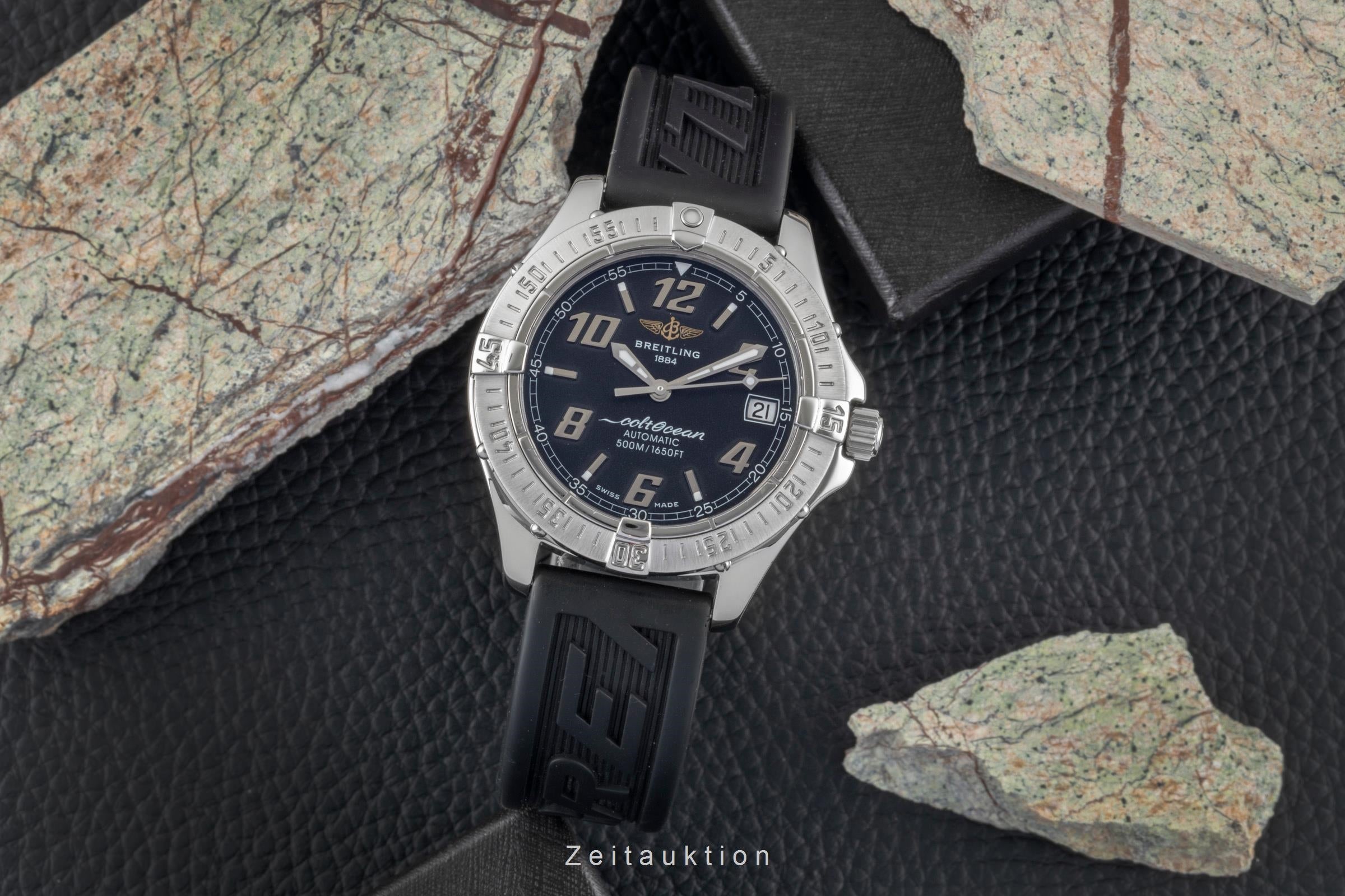 Breitling Colt Ocean acier automatique montre pour hommes A17350  [2600579]