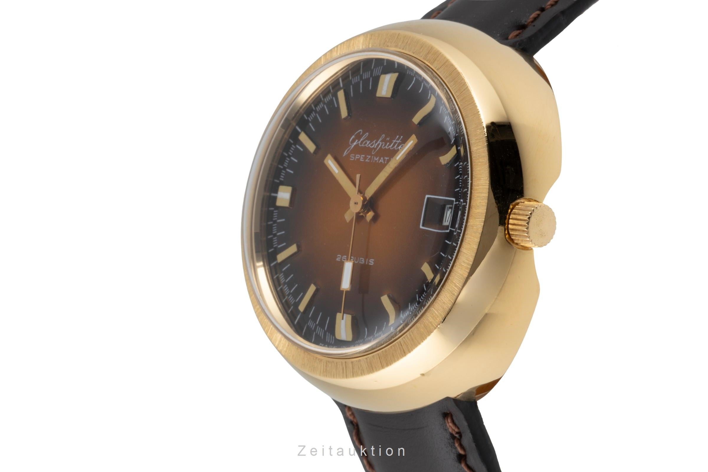 Glashütte Original Spezimatic "UFO" Automatik vergoldet vintage Klassiker [2600580]