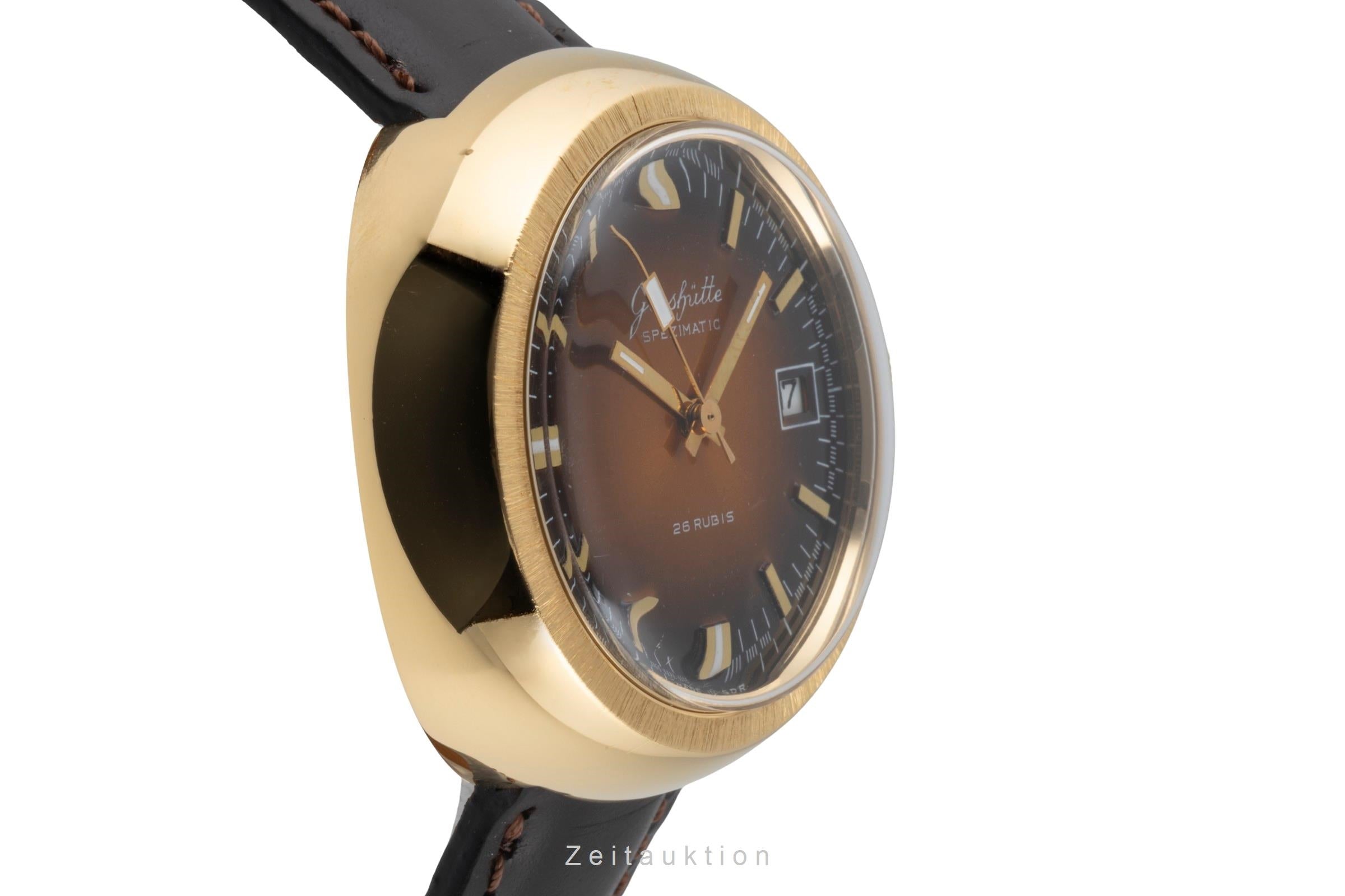 Glashütte Original Spezimatic "UFO" Automatik vergoldet vintage Klassiker [2600580]