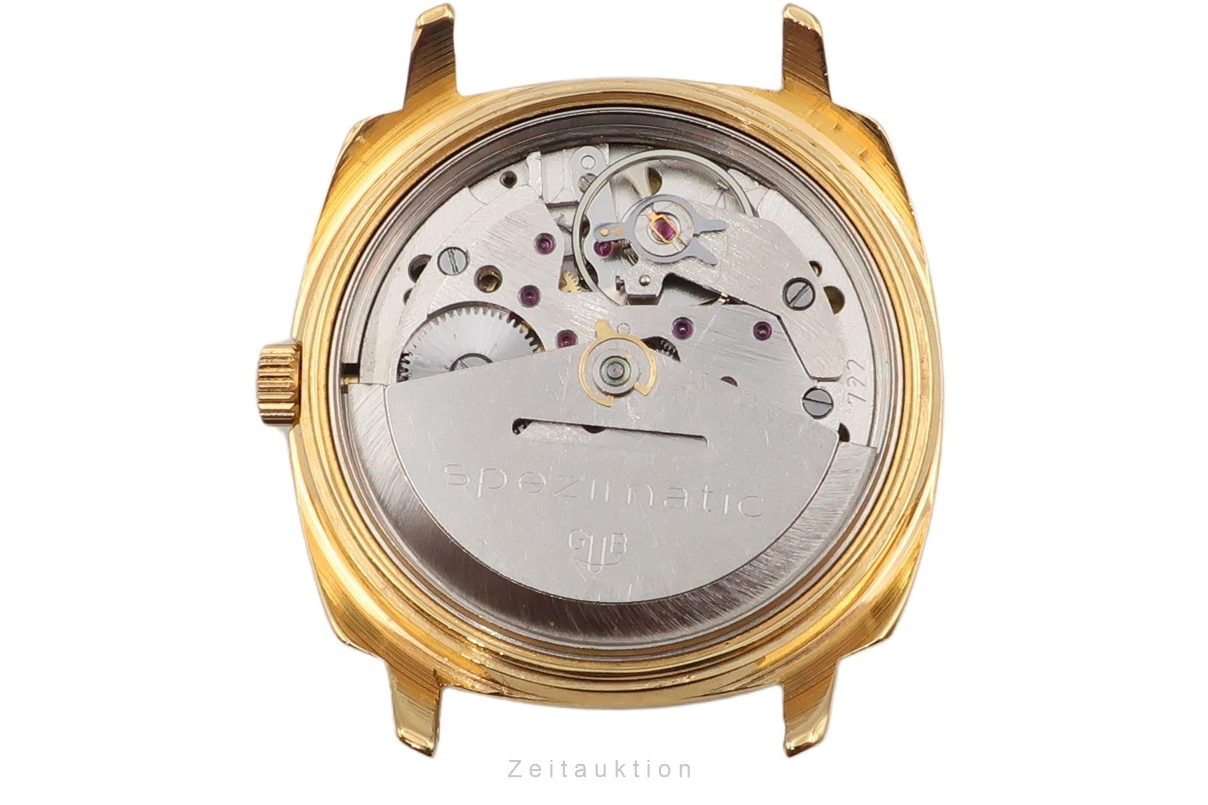 Glashütte Spezimatic gilt-brass automatic men's watch Vintage  [2600581]
