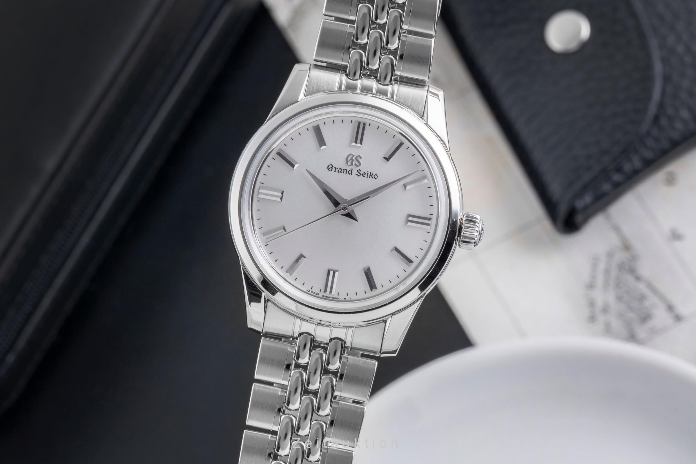 Grand Seiko acier à remontage manuel montre pour hommes SBGW305  LP: 6000EUR  [2600588]
