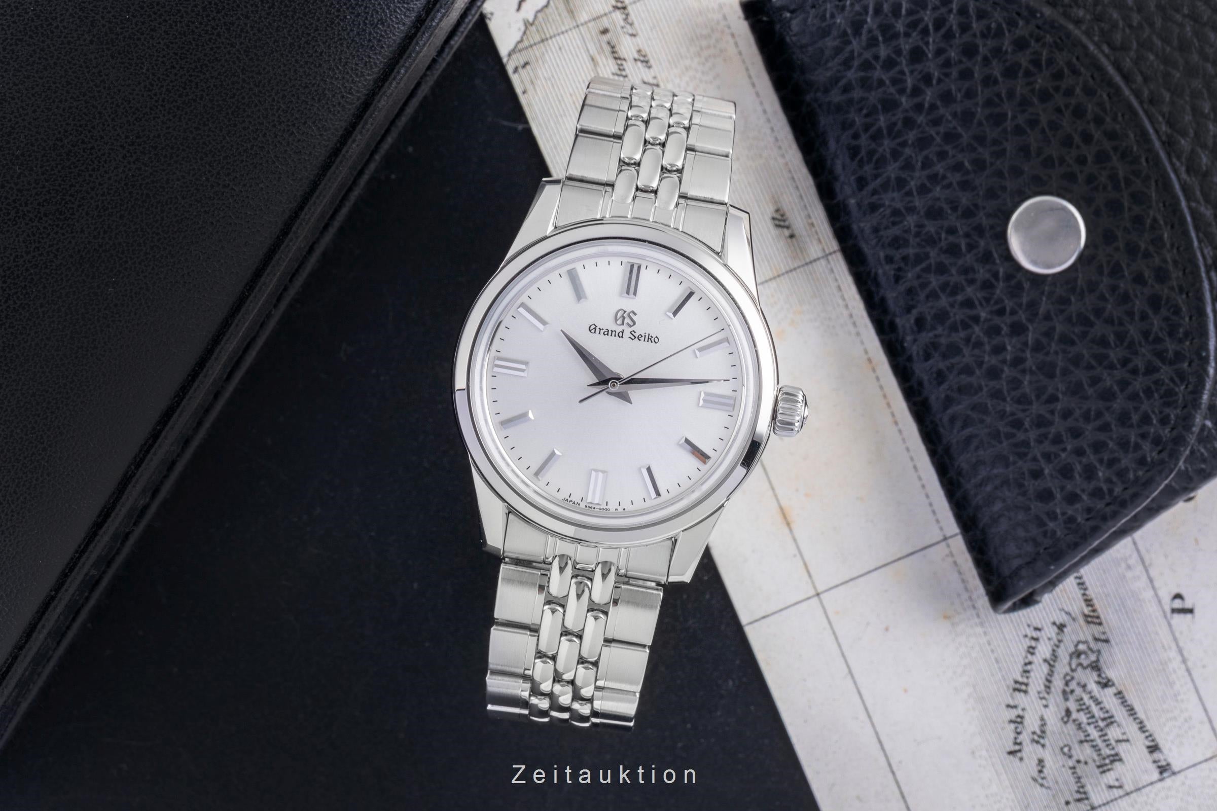 Grand Seiko acier à remontage manuel montre pour hommes SBGW305  LP: 6000EUR  [2600588]