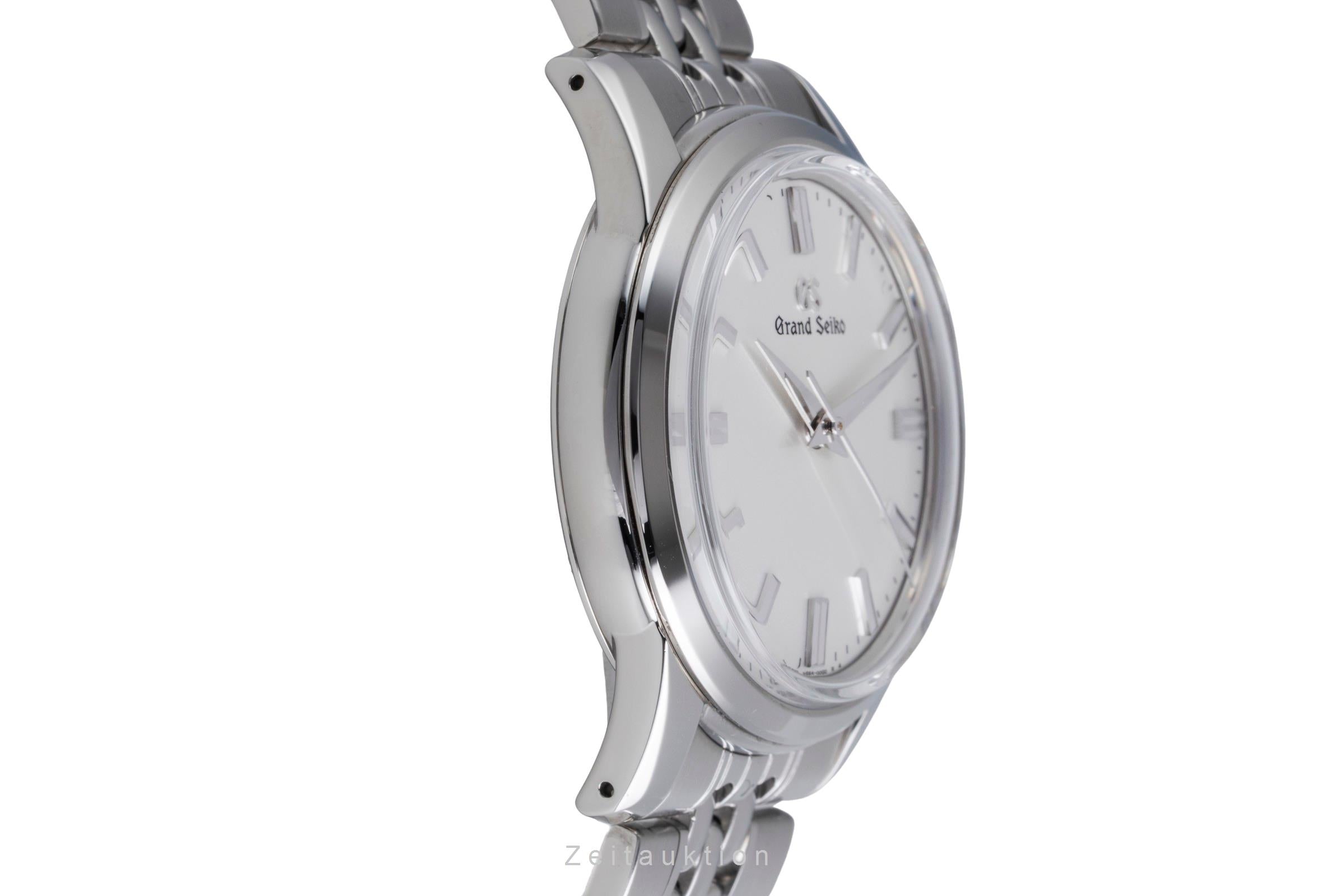 Grand Seiko acier à remontage manuel montre pour hommes SBGW305  LP: 6000EUR  [2600588]