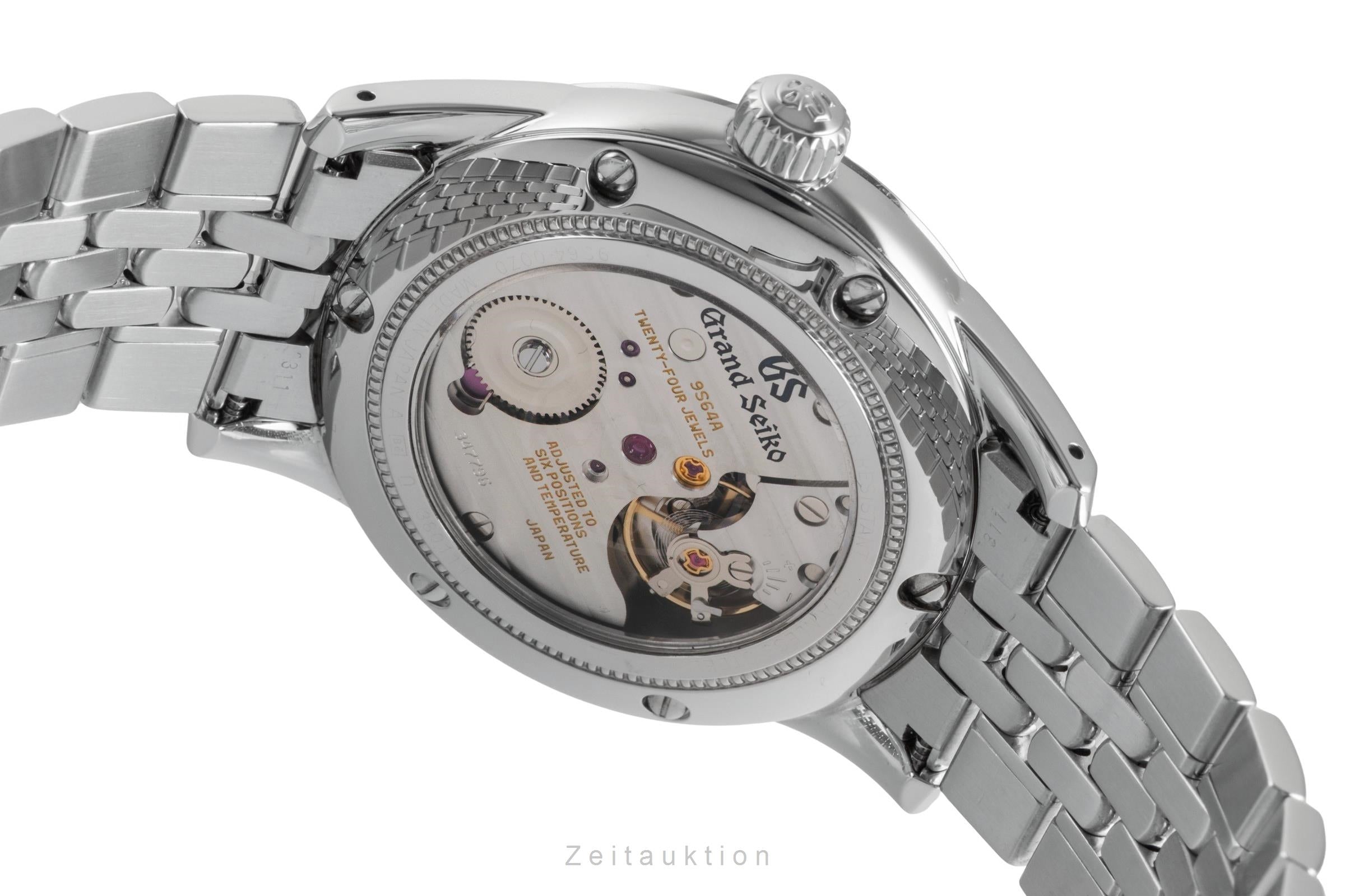 Grand Seiko acier à remontage manuel montre pour hommes SBGW305  LP: 6000EUR  [2600588]