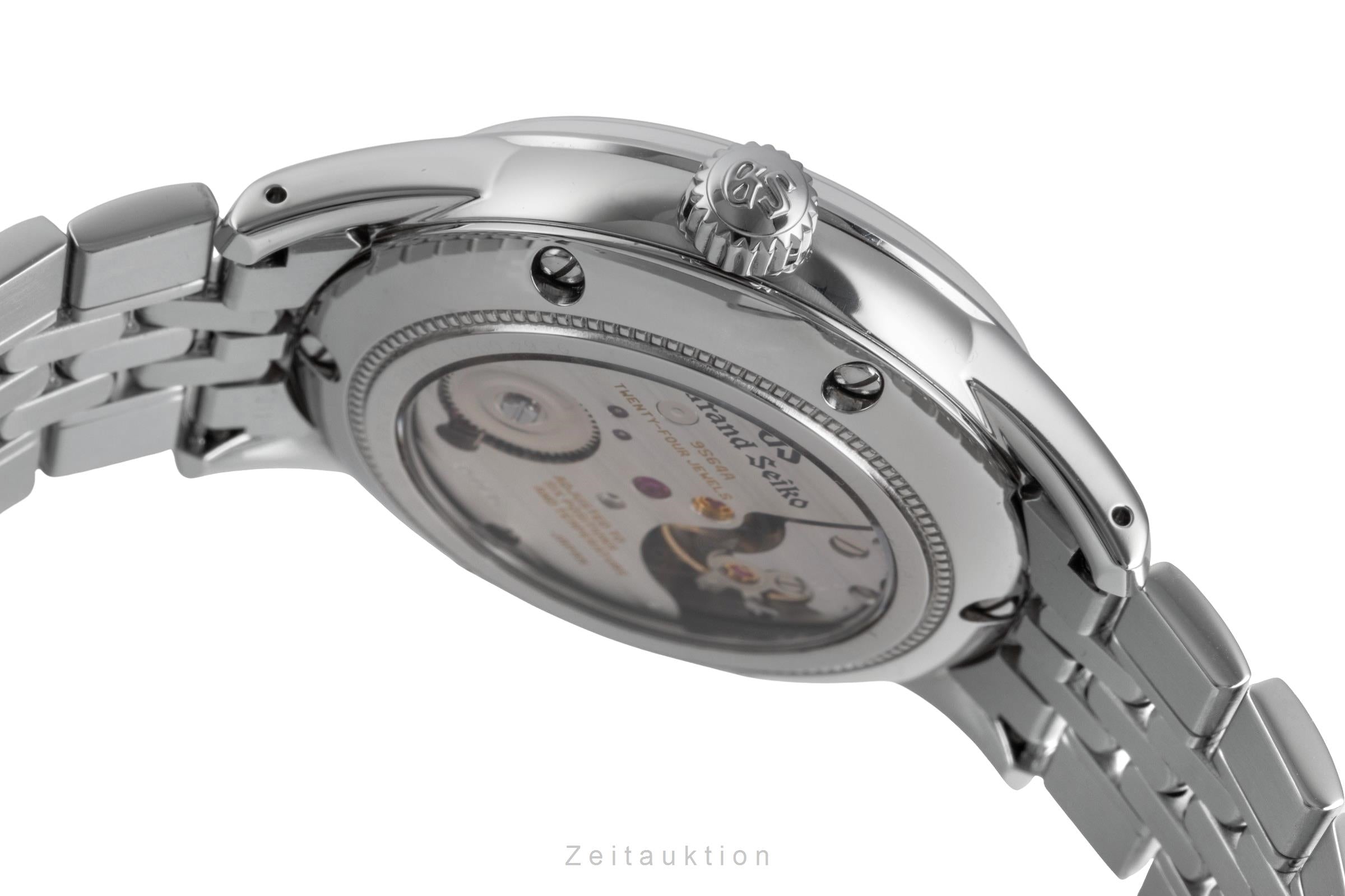 Grand Seiko acier à remontage manuel montre pour hommes SBGW305  LP: 6000EUR  [2600588]