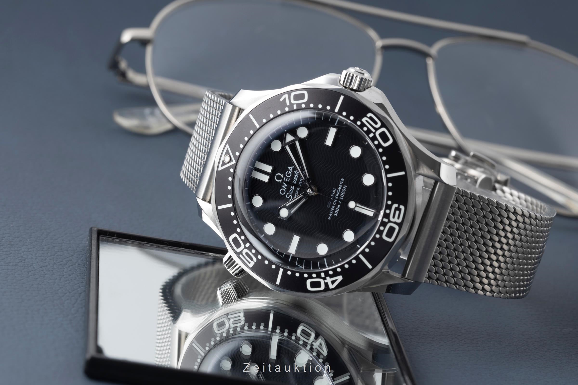 Omega Seamaster acero automático reloj para caballeros 210.30.42.20.01.010 LP: 7100EUR  [2600590]