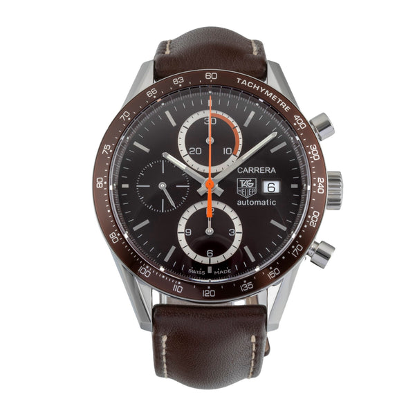 Tag Heuer Carrera chronograph steel automatic men's watch CV2013-4  [2600593]