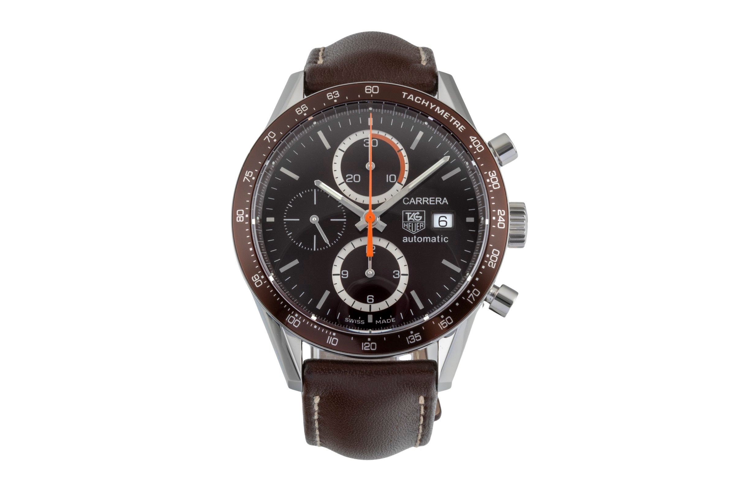 Tag Heuer Carrera chronograph steel automatic men's watch CV2013-4  [2600593]