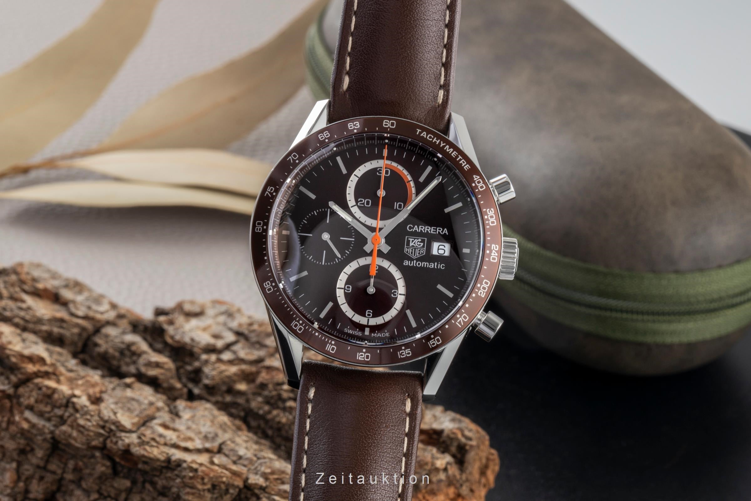 Tag Heuer Carrera chronograph steel automatic men's watch CV2013-4  [2600593]