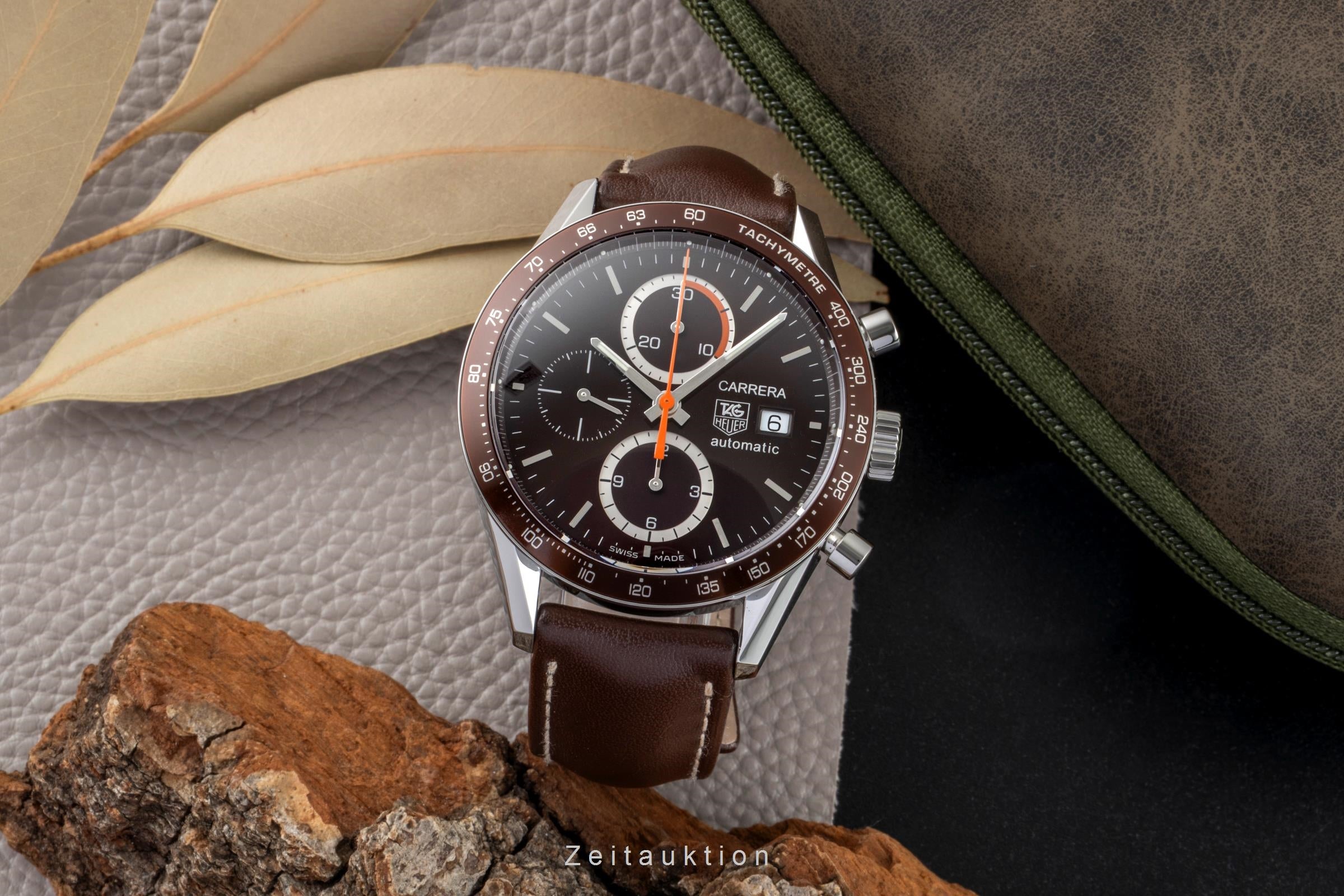 Tag Heuer Carrera chronograph steel automatic men's watch CV2013-4  [2600593]