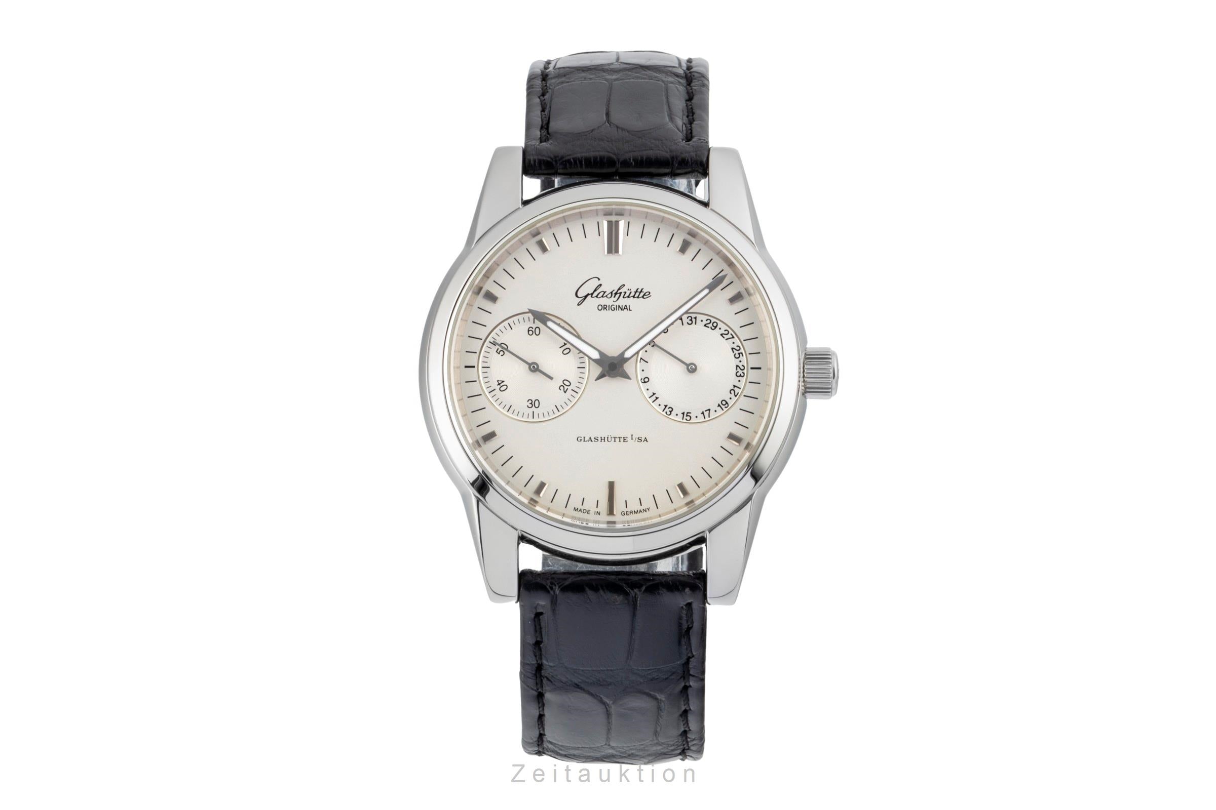Glashütte Senator steel automatic men's watch 1-39-58-02-02-04  [2600595]