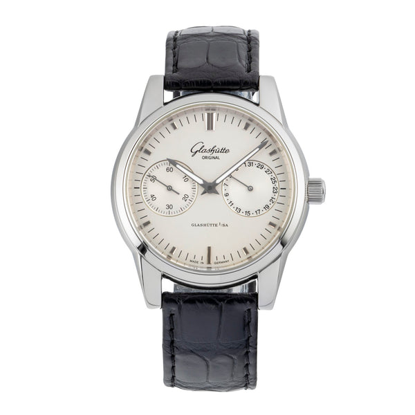 Glashütte Senator steel automatic men's watch 1-39-58-02-02-04  [2600595]