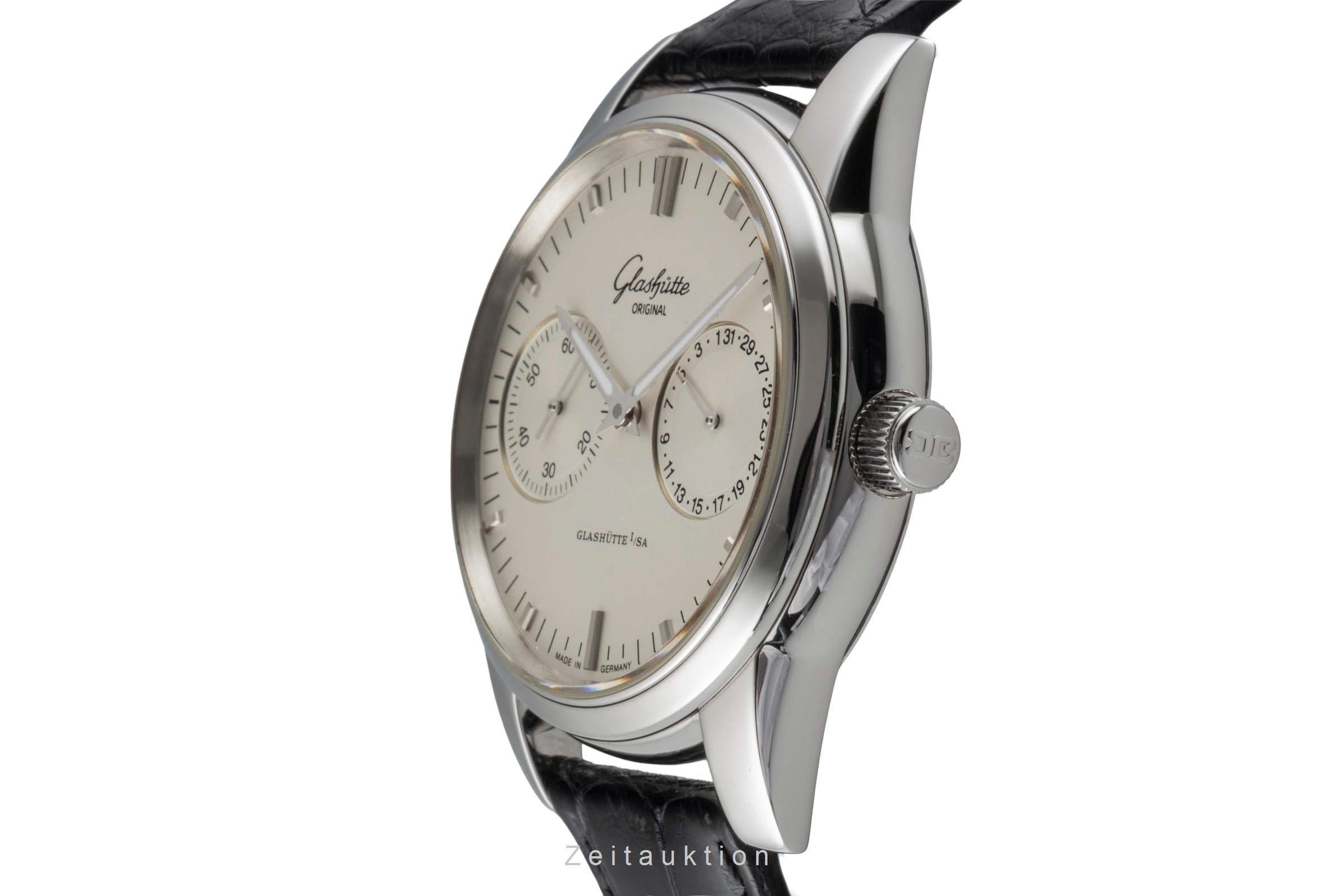Glashütte Senator steel automatic men's watch 1-39-58-02-02-04  [2600595]
