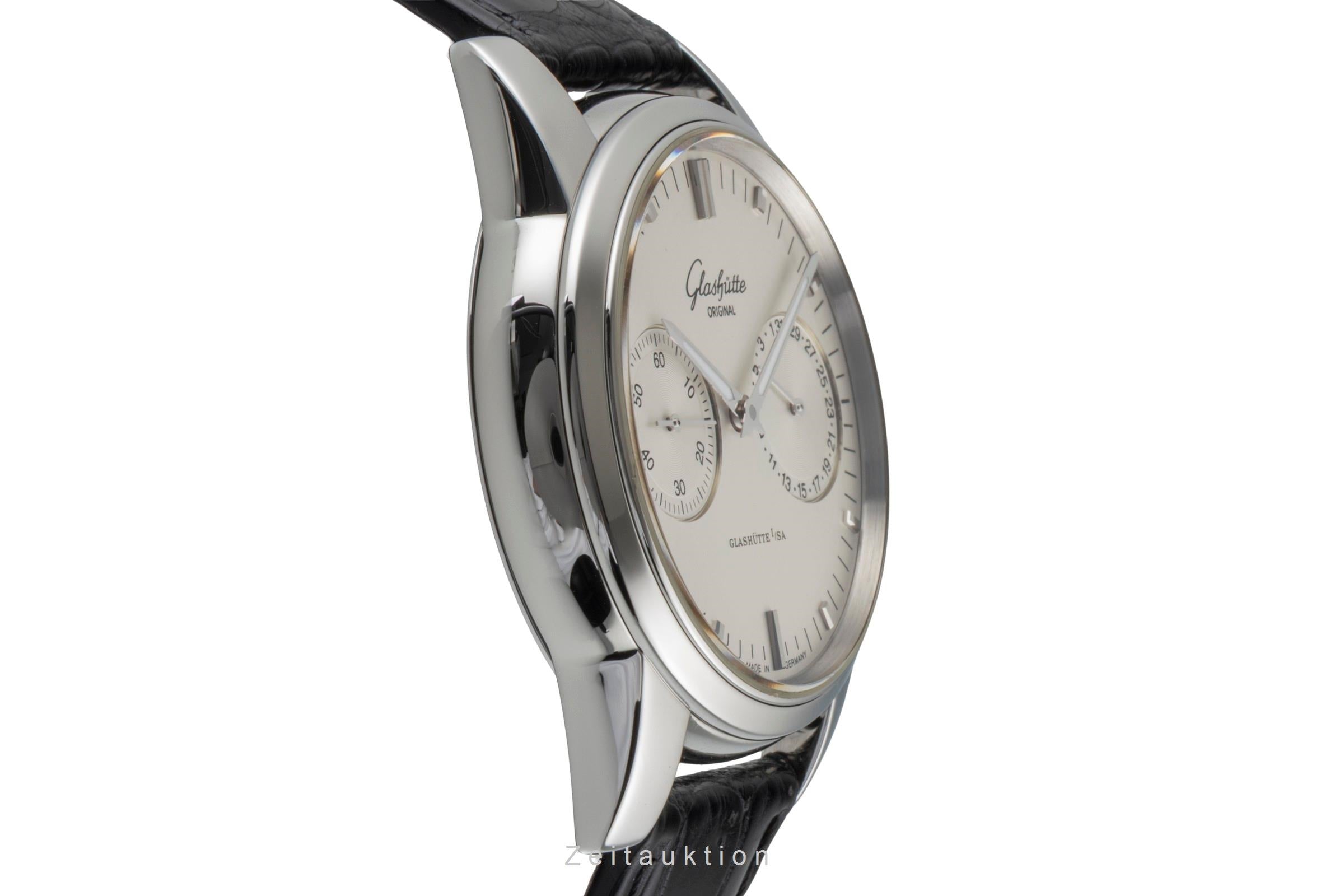 Glashütte Senator steel automatic men's watch 1-39-58-02-02-04  [2600595]