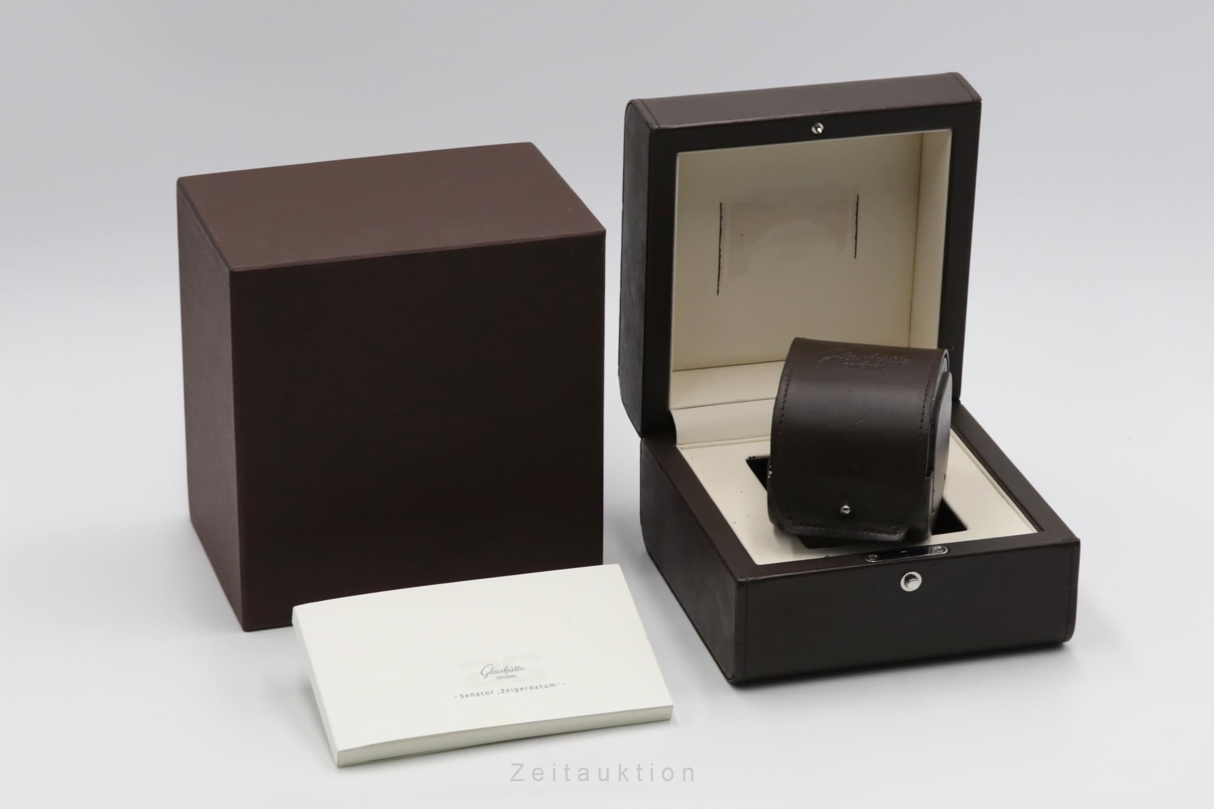 Glashütte Senator steel automatic men's watch 1-39-58-02-02-04  [2600595]