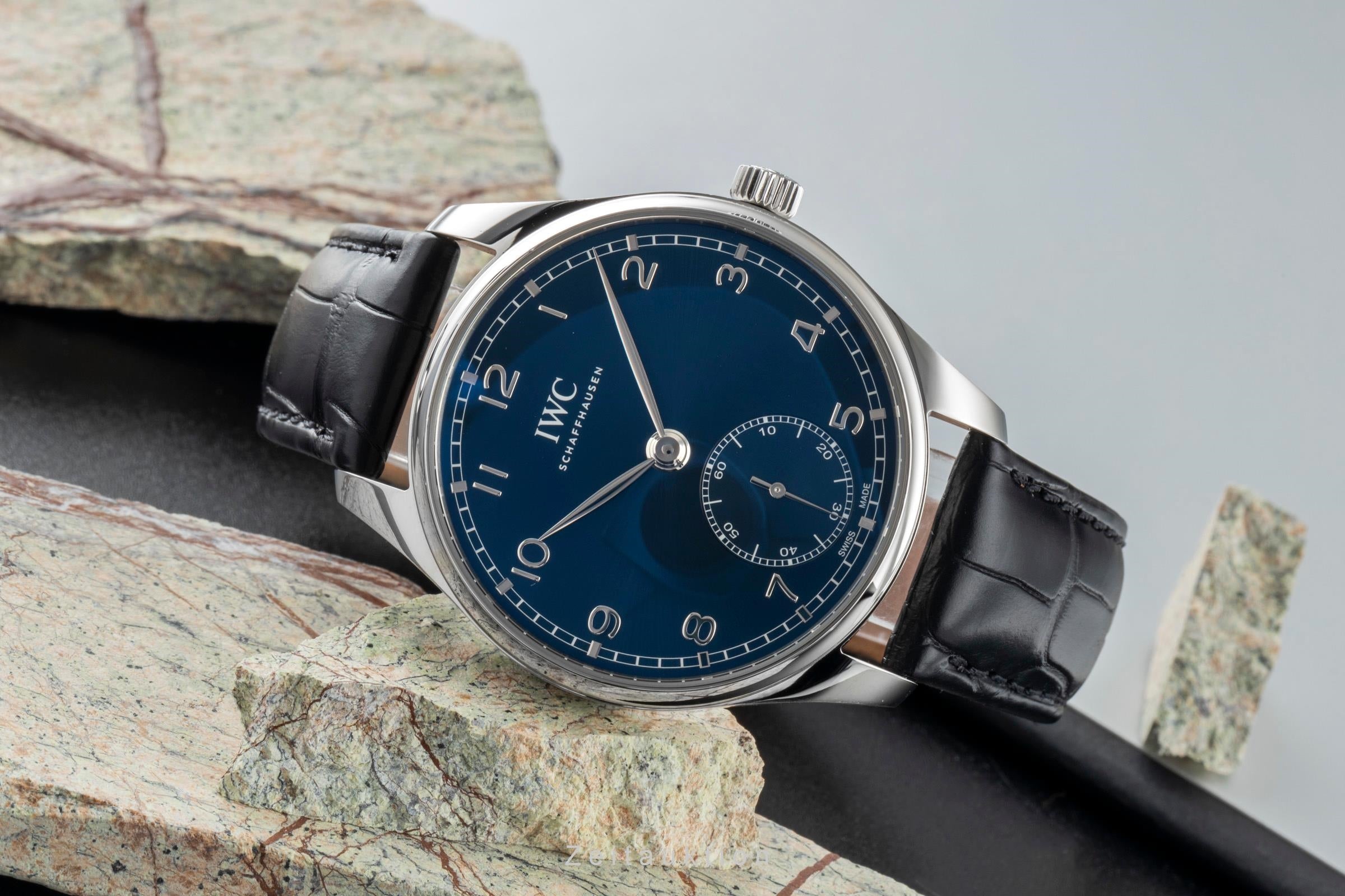IWC Portugieser acero automático reloj para caballeros IW358305 LP: 7700EUR  [2600598]