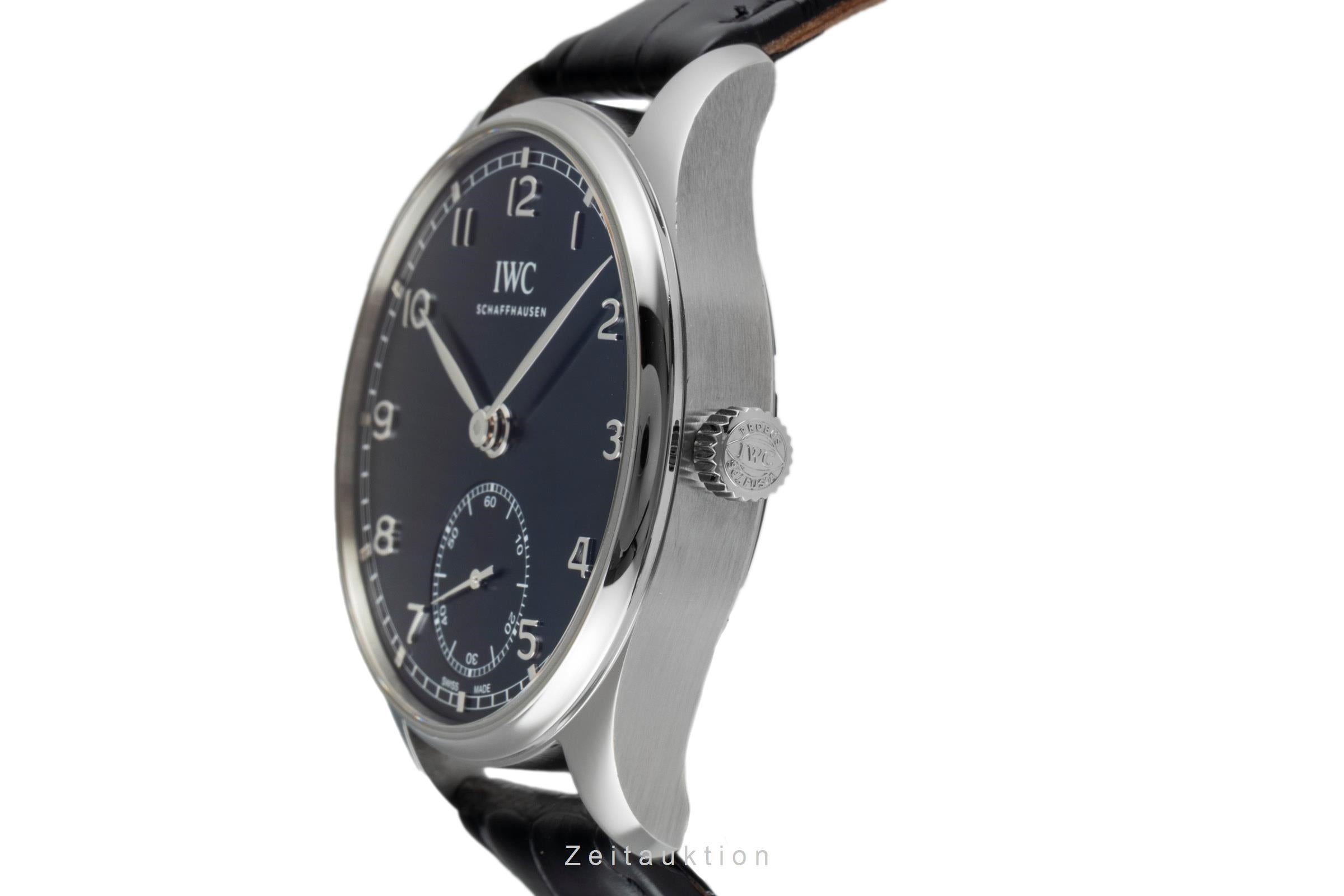 IWC Portugieser acero automático reloj para caballeros IW358305 LP: 7700EUR  [2600598]