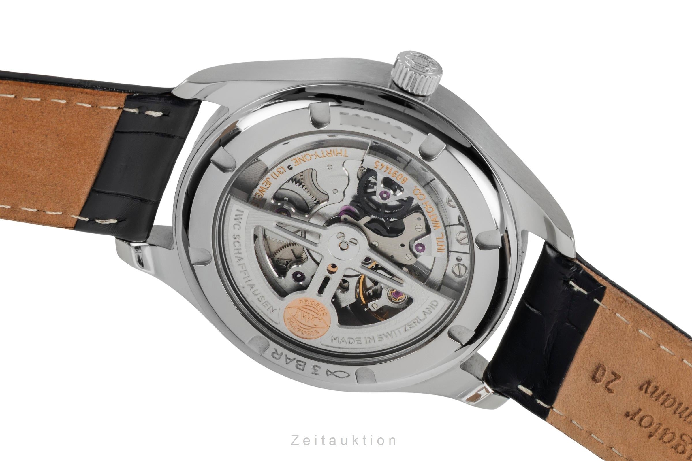 IWC Portugieser acero automático reloj para caballeros IW358305 LP: 7700EUR  [2600598]