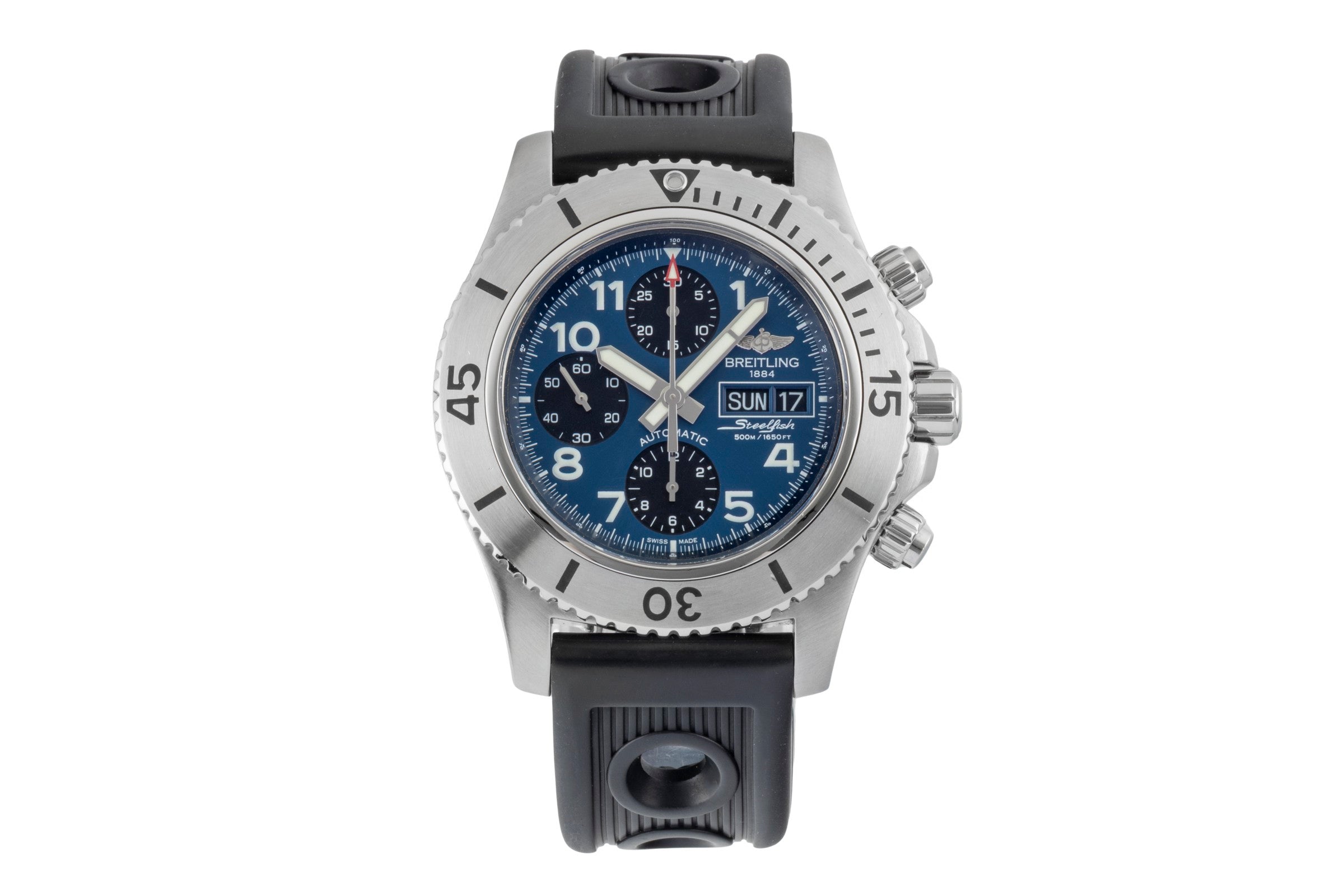 Breitling Superocean Chronograph steel automatic Kal. B13 Ref