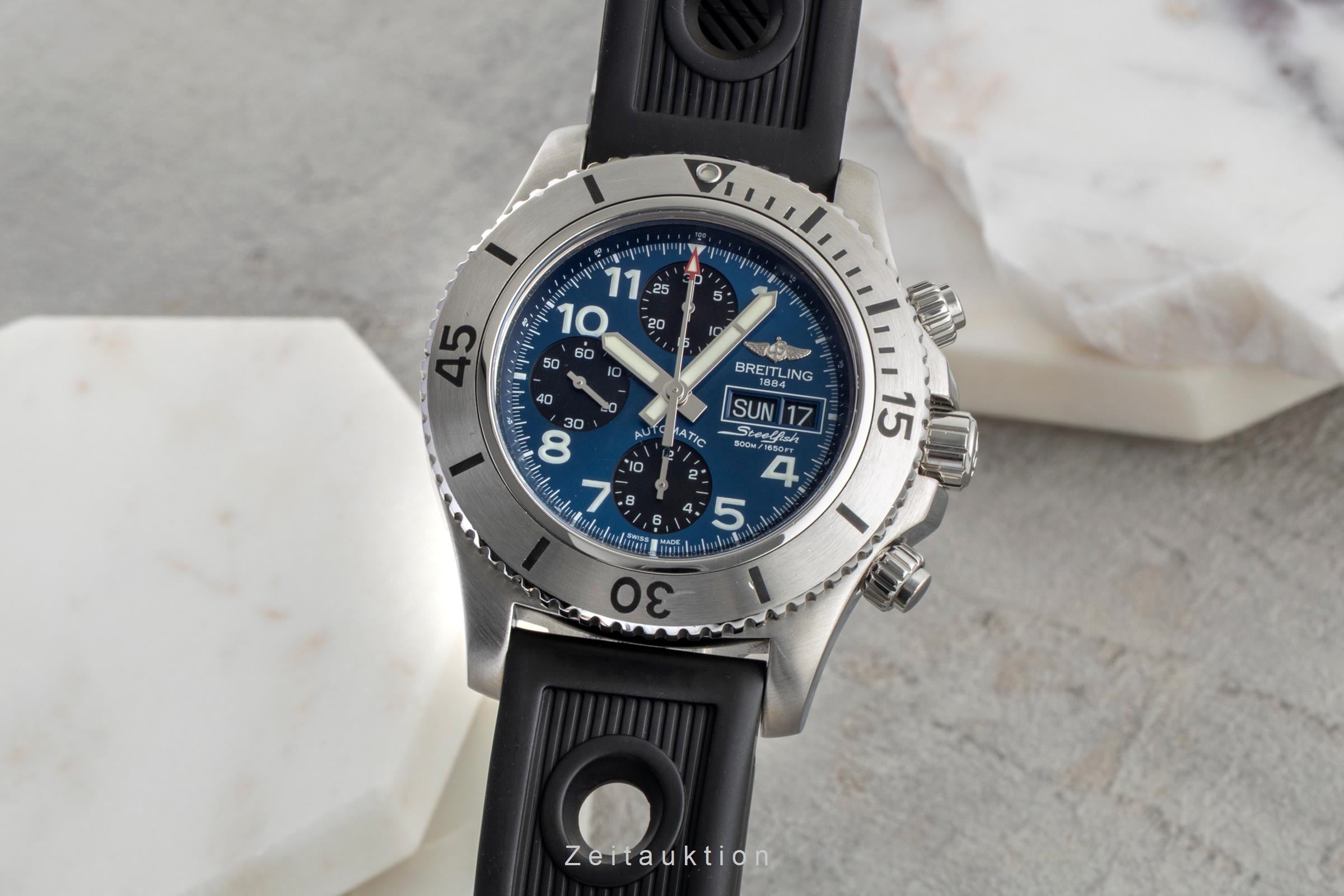Breitling Superocean Chronograph cronógrafo acero automático reloj para caballeros A13341  [2600599]