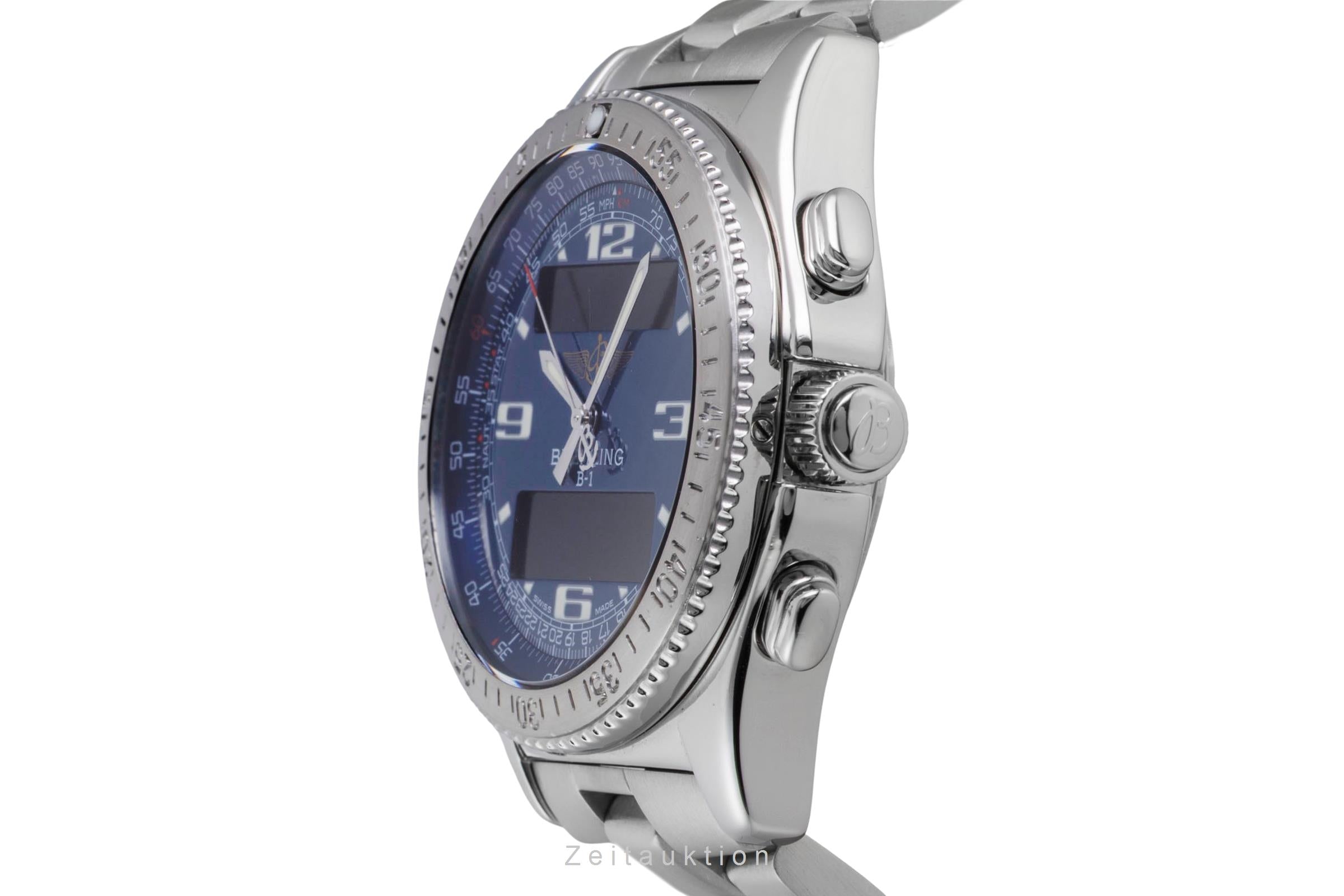 Breitling B1 chronograph steel quartz Kal. B68 Ref. A68362 | 2600600