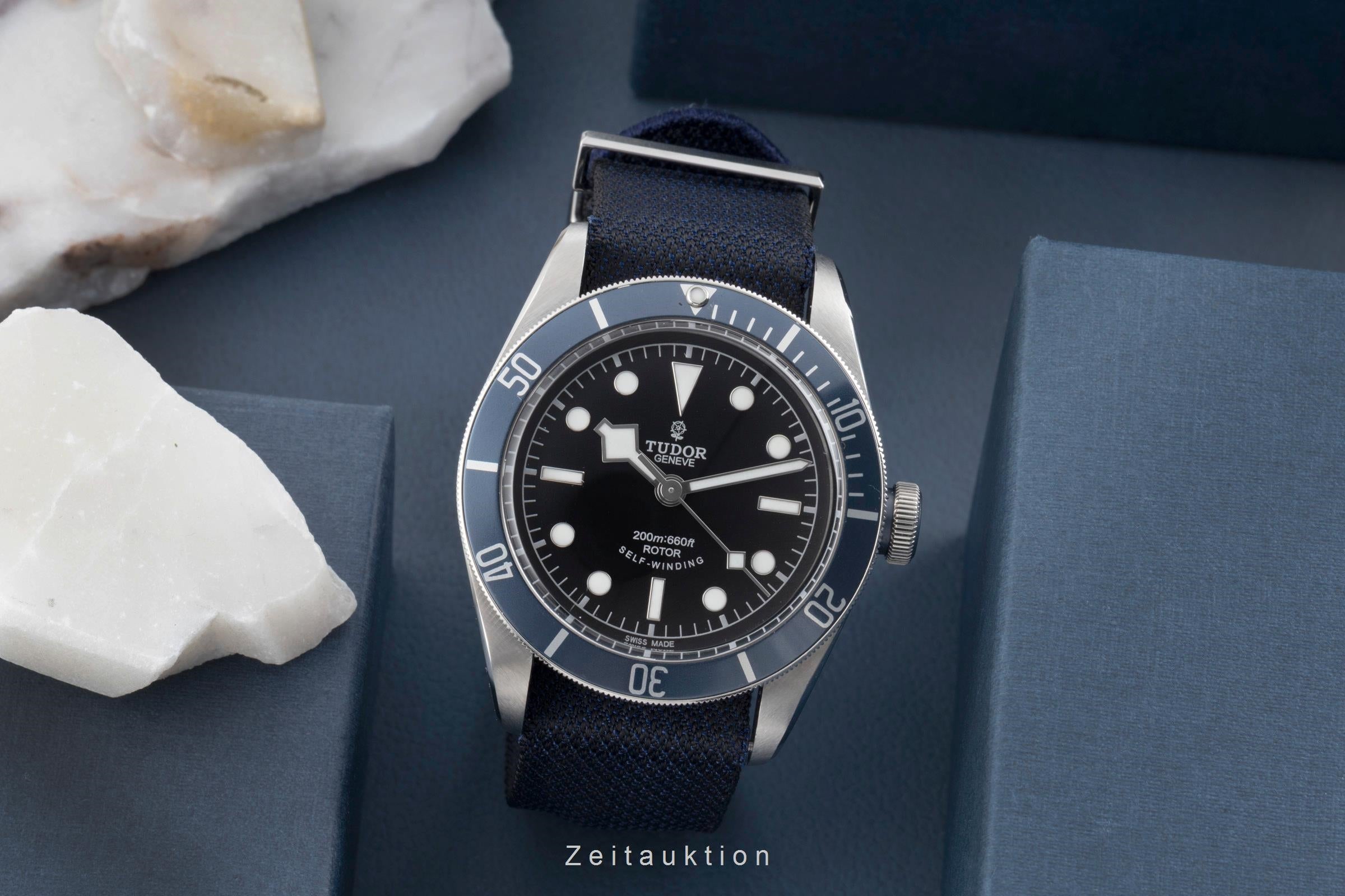 Tudor Black Bay steel automatic men's watch 79220B  [2600604]