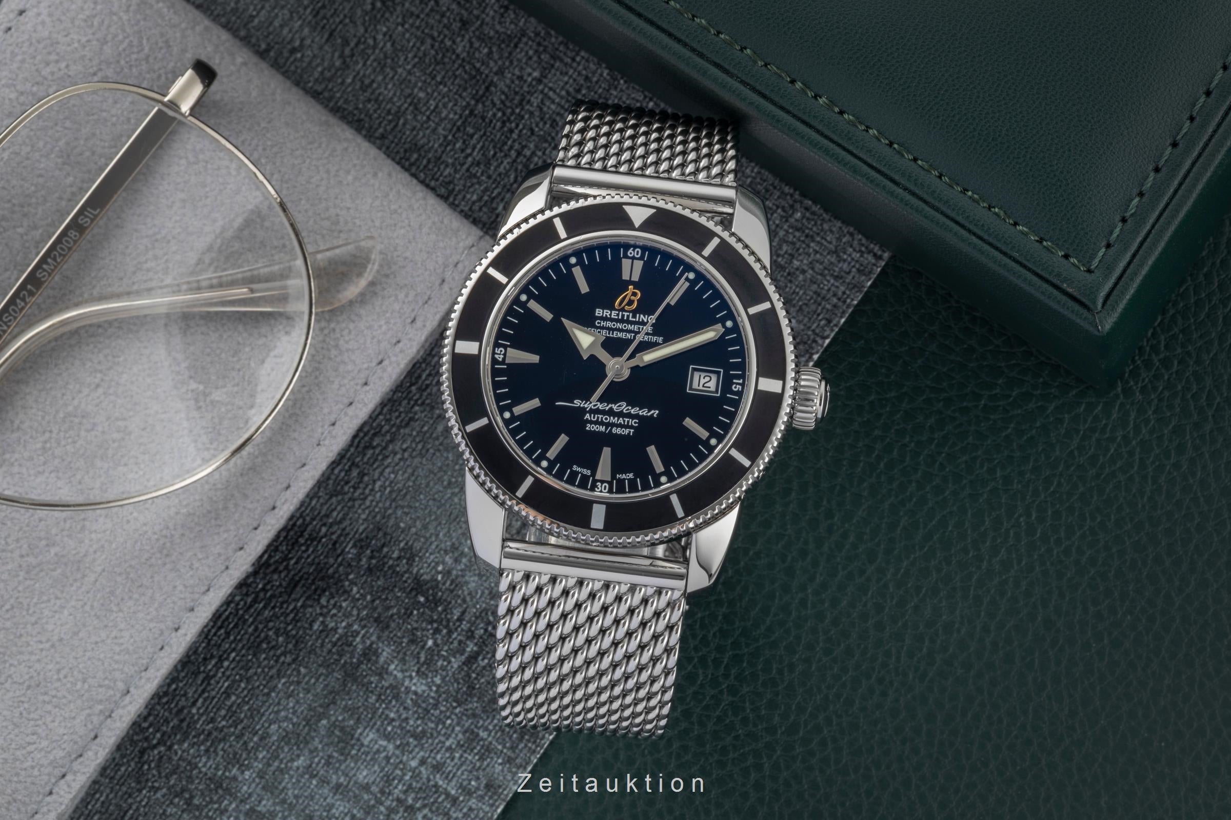 Breitling Superocean Heritage 42 steel automatic men's watch A1732124/BA61 LP: 6500EUR  [2600606]