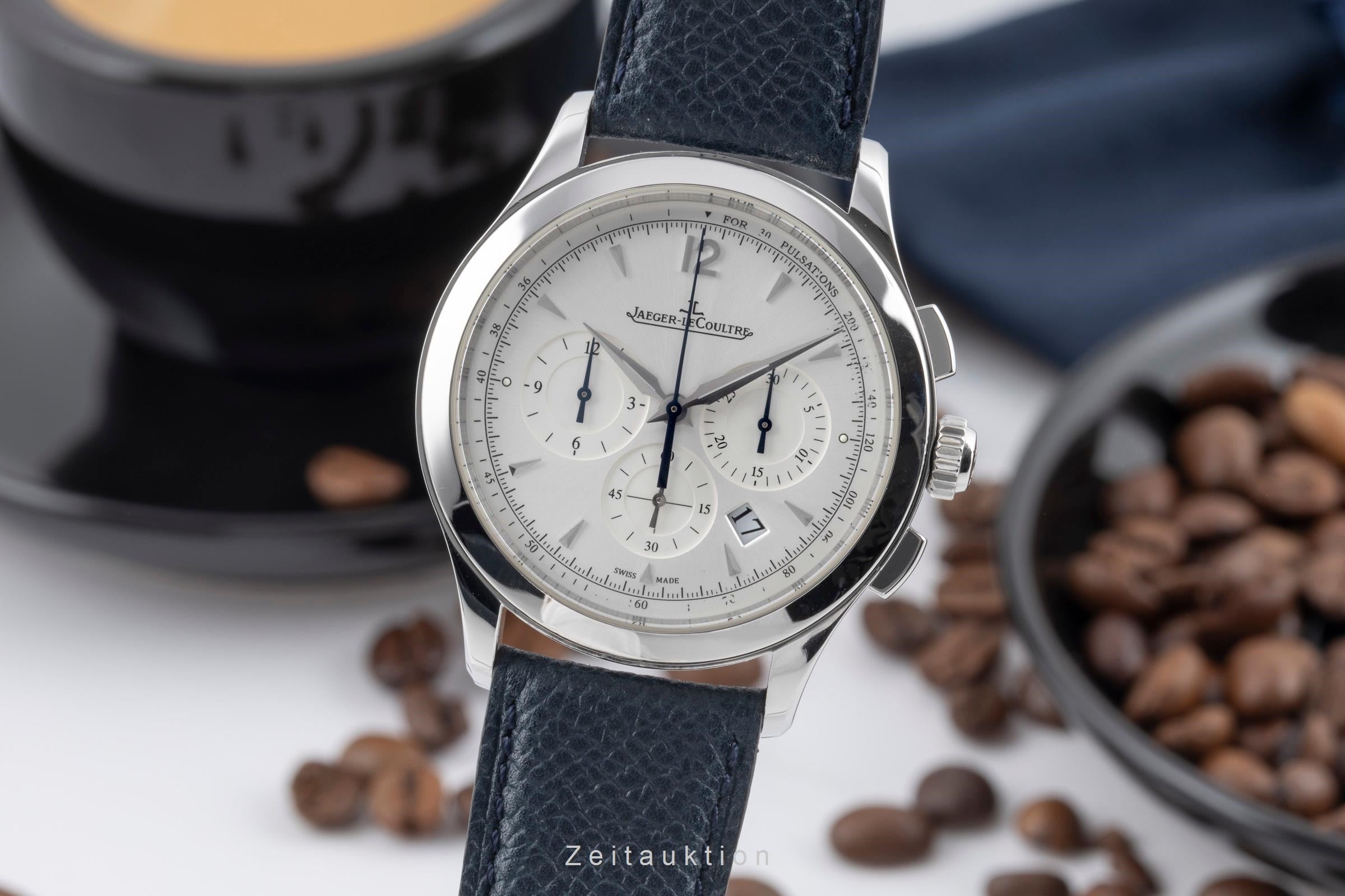 Jaeger LeCoultre Master Control cronografo acciaio automatismo orologio da uomo Q1538420, 174.8.C1  [2600607]