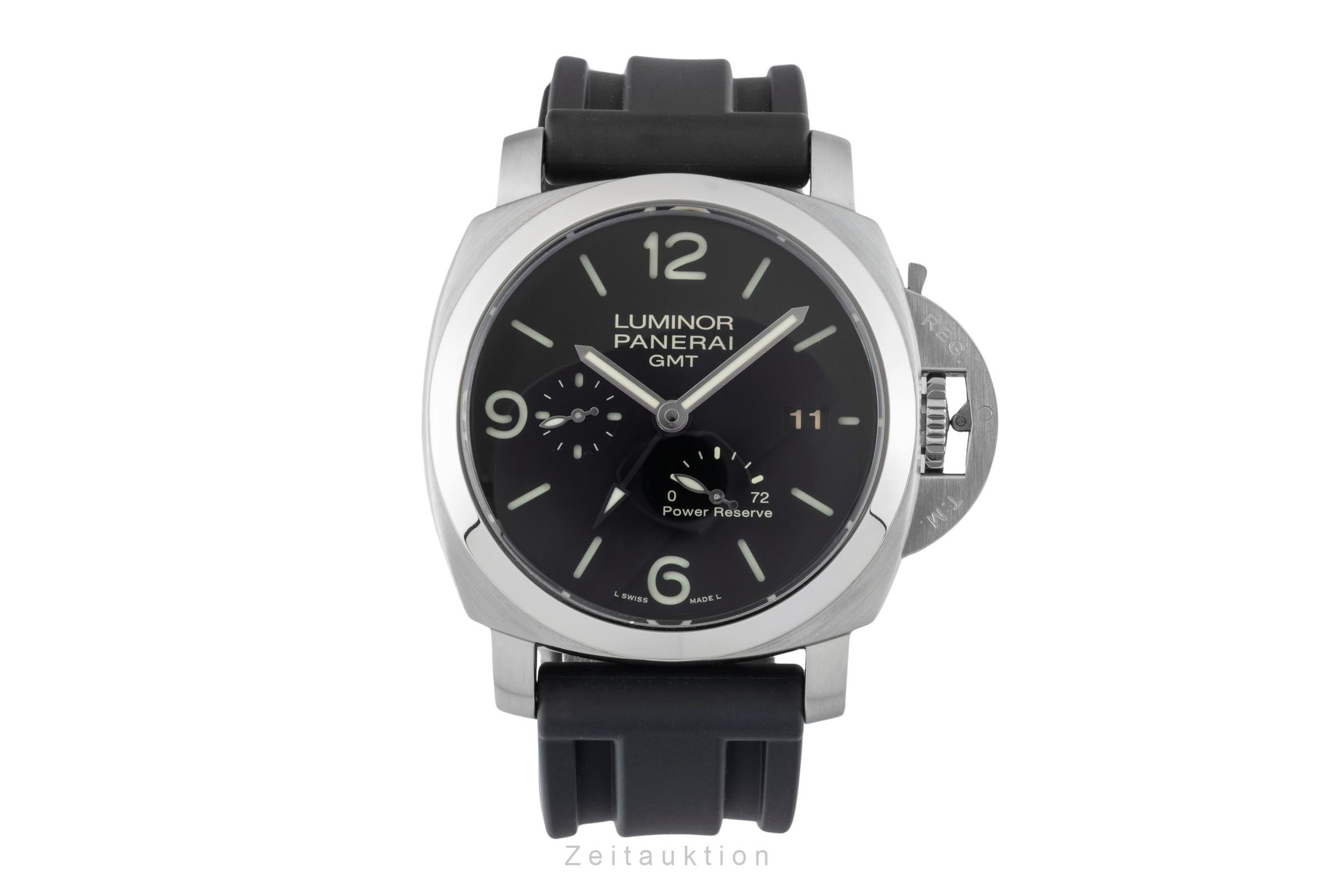 Panerai Luminor GMT acero automático reloj para caballeros PAM00321  [2600611]