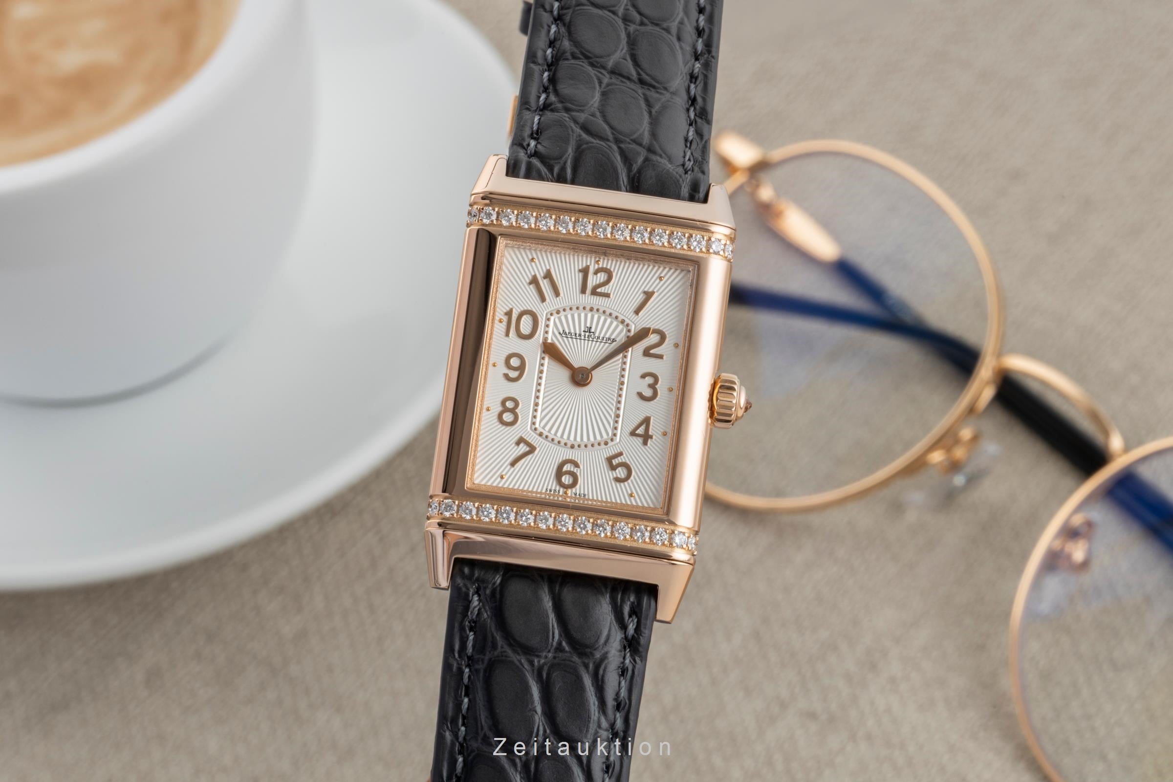 Jaeger LeCoultre Reverso 18 ct red gold manual winding women's watch Q3202421, 268.2.86  [2600612]