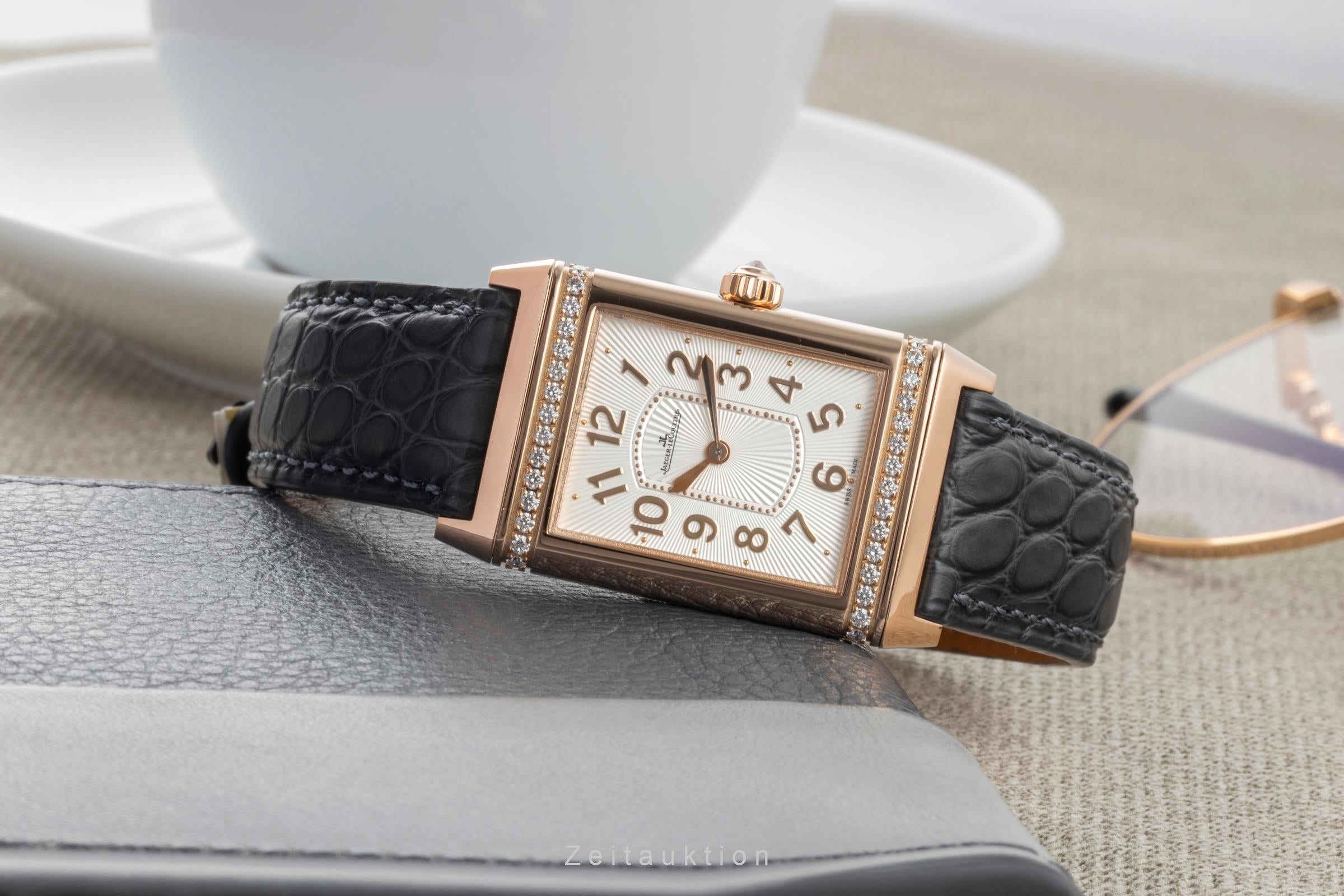 Jaeger LeCoultre Reverso 18 ct red gold manual winding Kal. 846/1