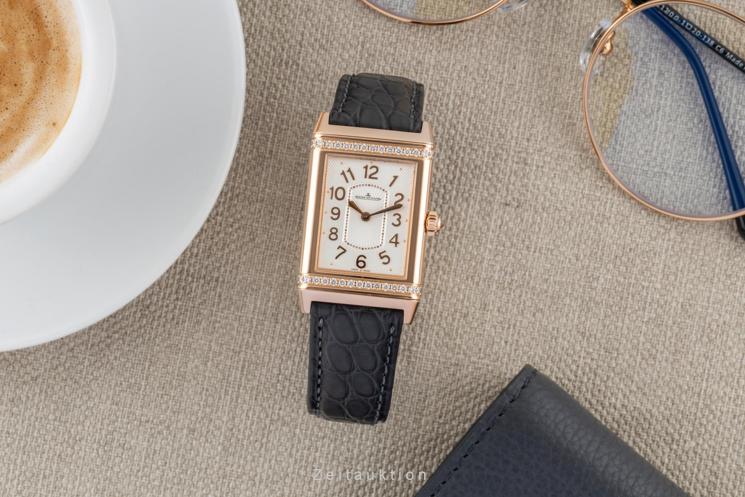 Jaeger LeCoultre Reverso 18 ct red gold manual winding women's watch Q3202421, 268.2.86  [2600612]