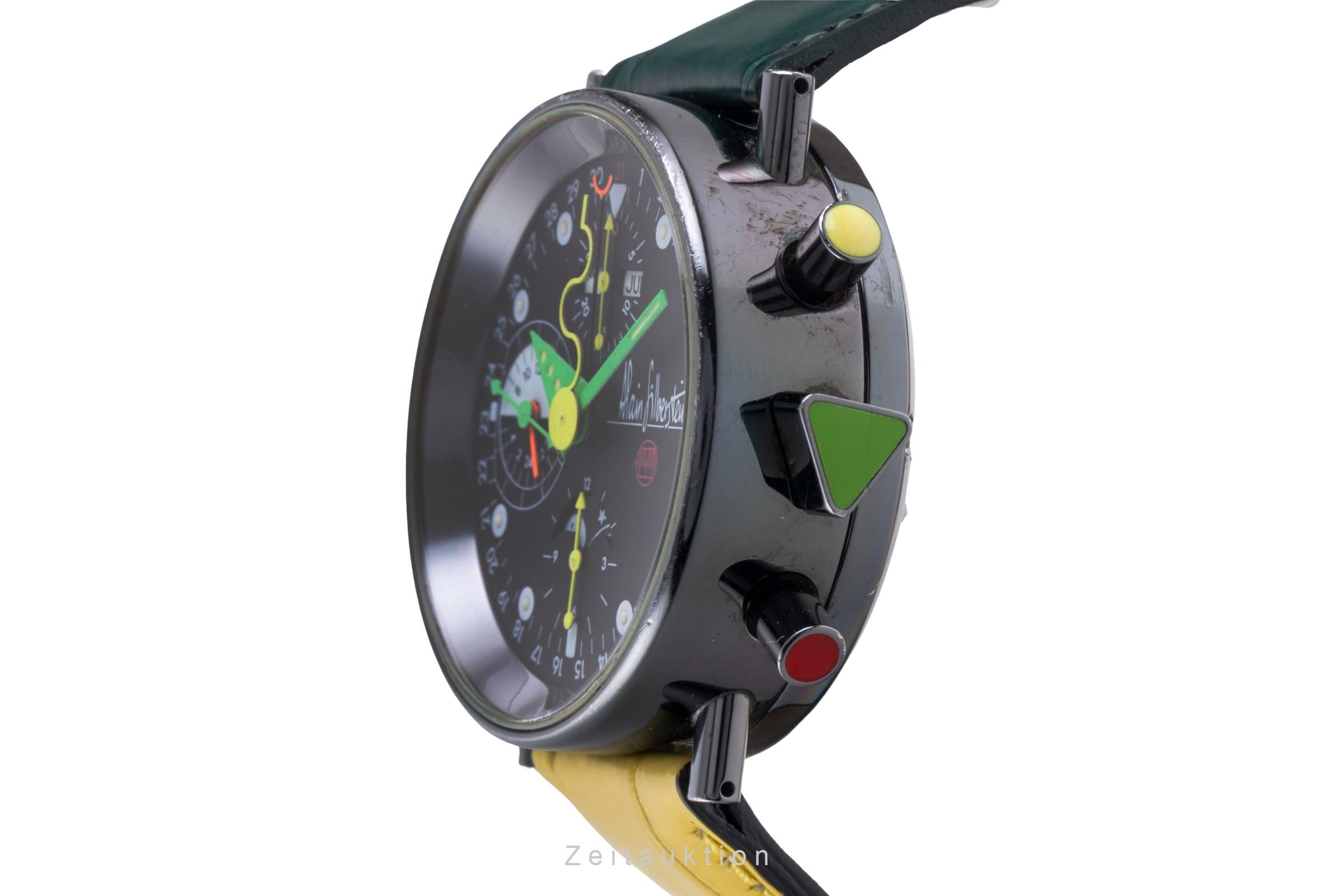 Alain Silberstein Krono 2 chronograph steel automatic men's watch Limited  [2600613]