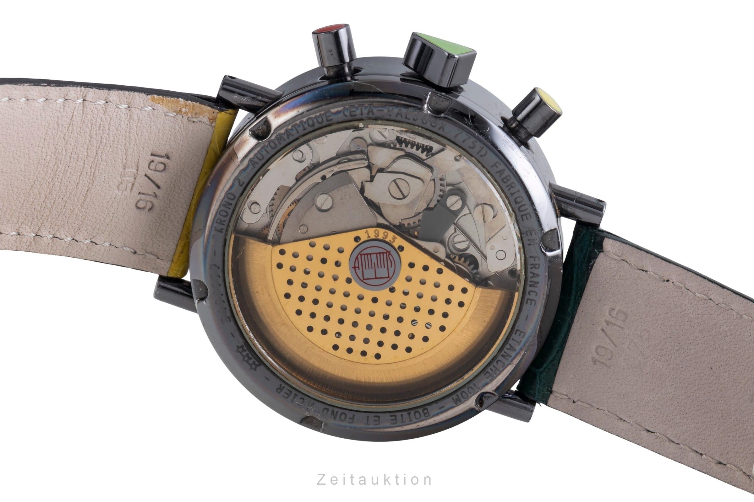 Alain Silberstein Krono 2 chronograph steel automatic LIMITED
