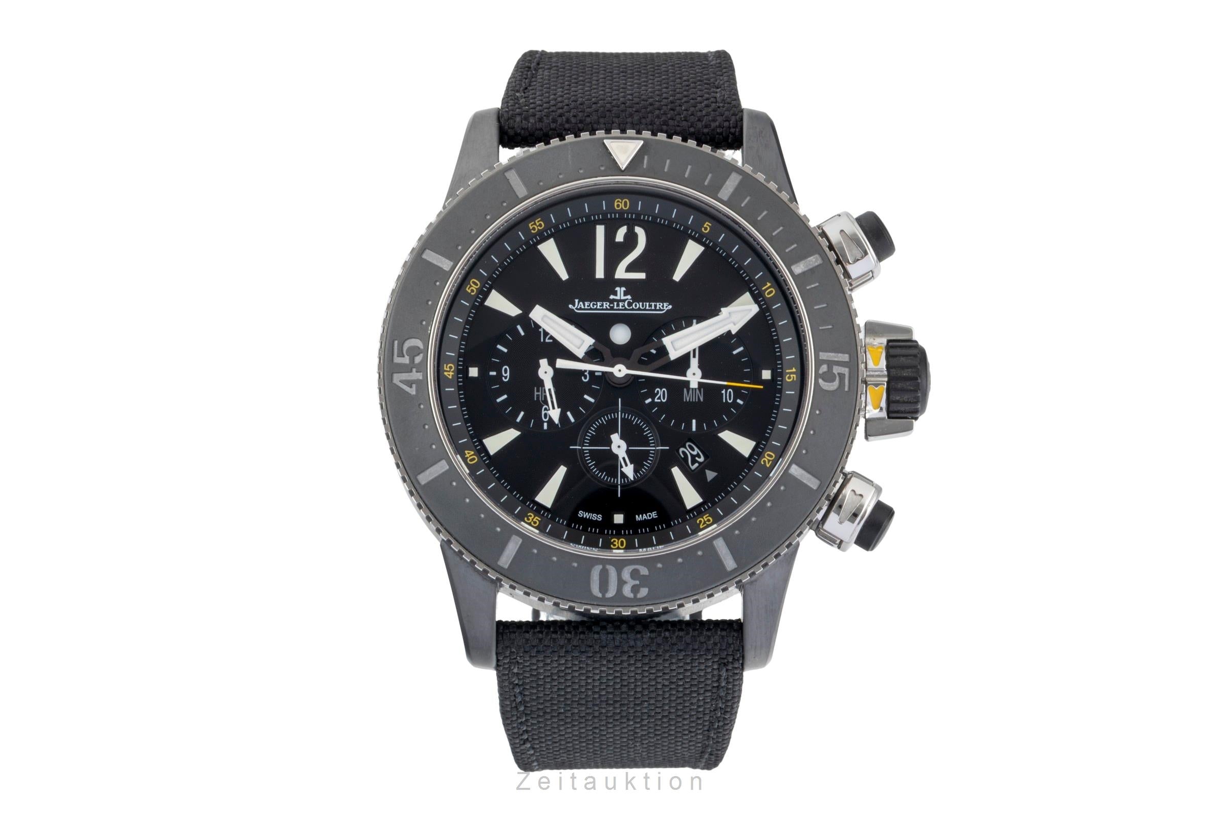 Jaeger LeCoultre Master Compressor chronographe titane  automatique montre pour hommes Q178T471, 159.T.C7 Limited  [2600615]