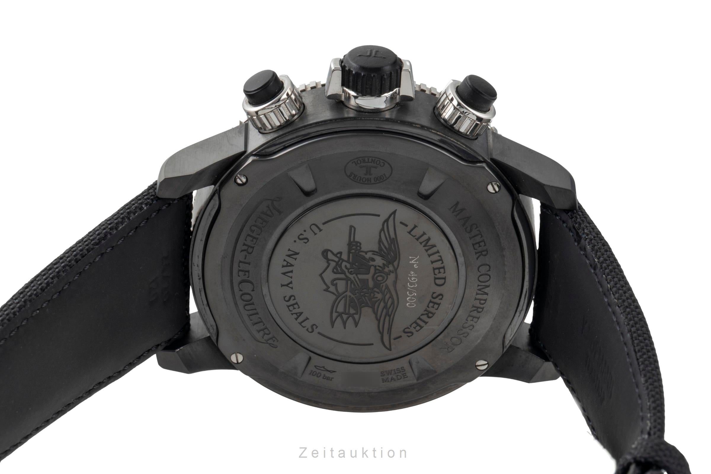 Jaeger LeCoultre Master Compressor chronographe titane  automatique montre pour hommes Q178T471, 159.T.C7 Limited  [2600615]