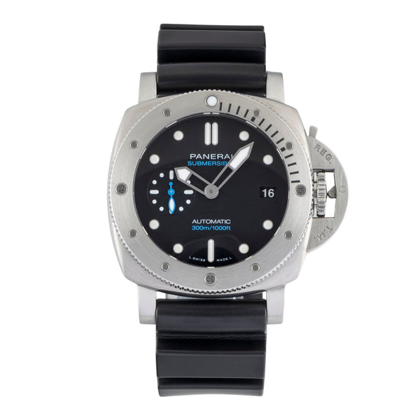 Panerai Submersible steel automatic men's watch PAM00973 LP: 9700EUR  [2600617]