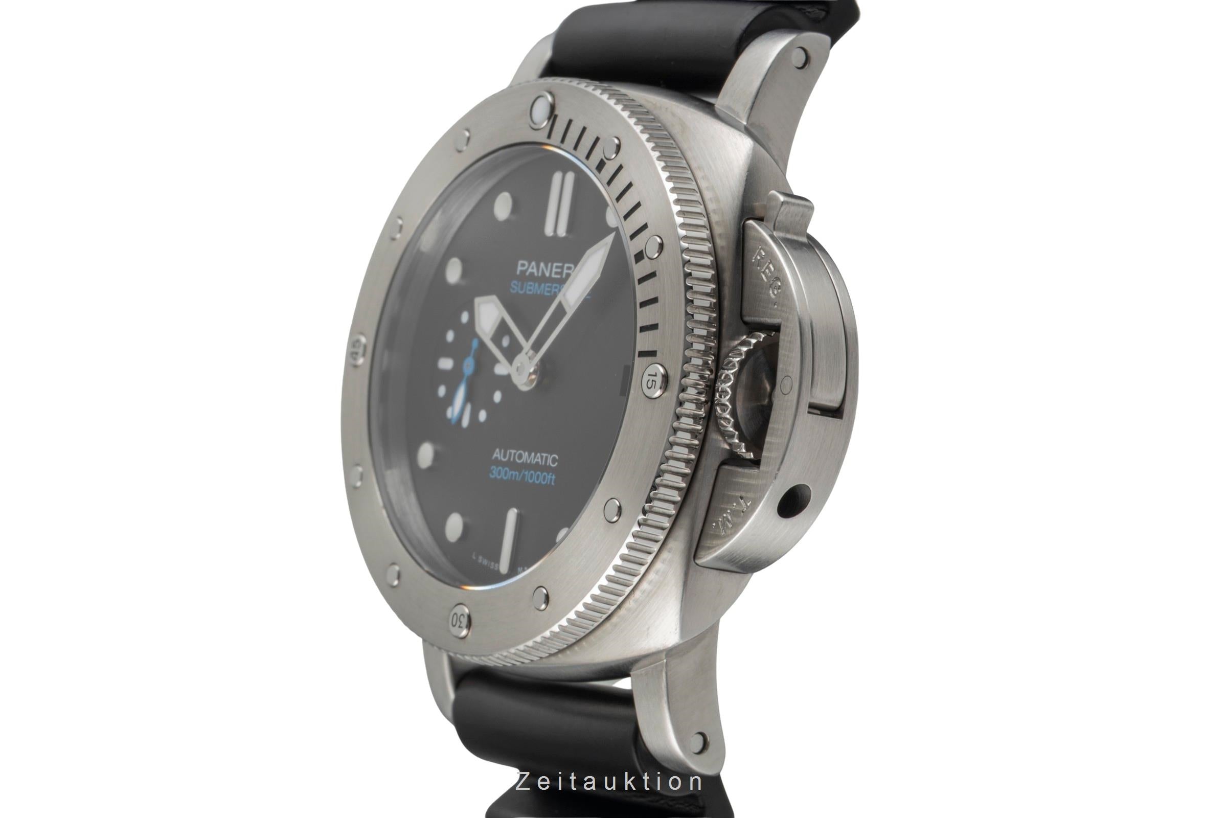 Panerai Submersible steel automatic men's watch PAM00973 LP: 9700EUR  [2600617]