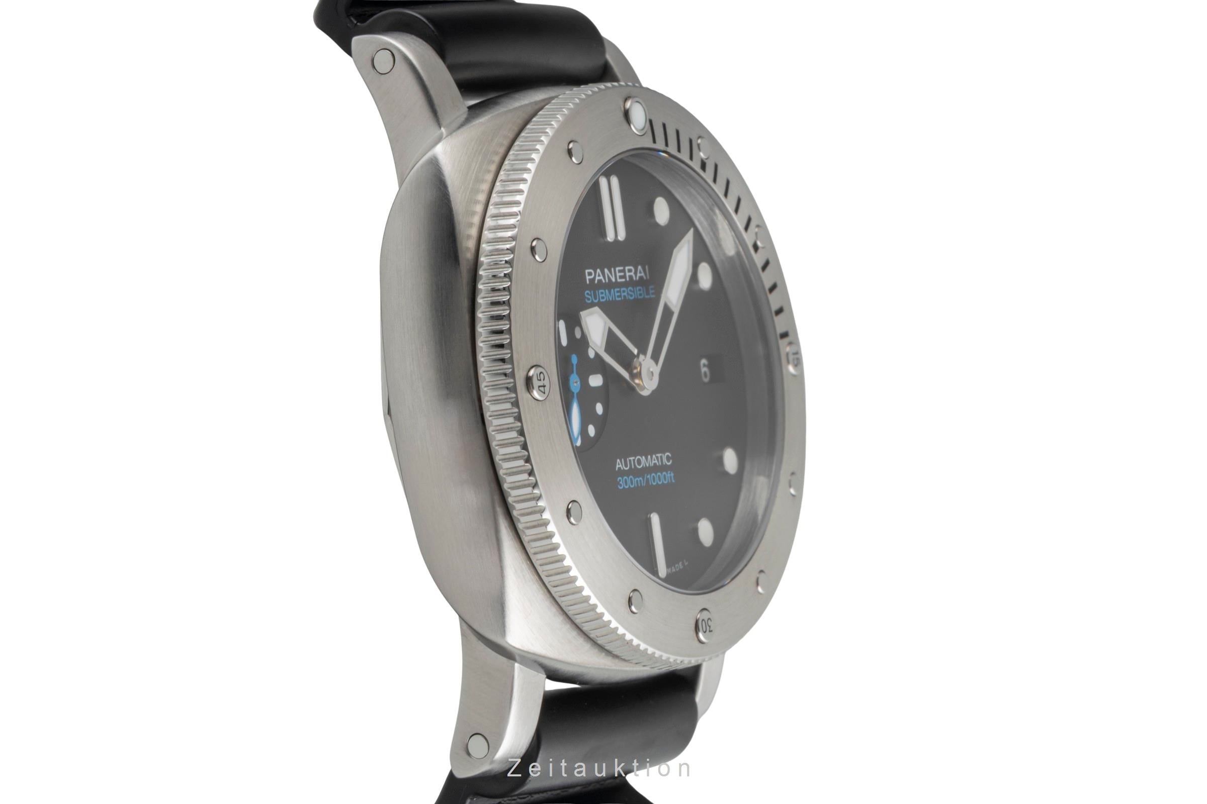 Panerai Submersible steel automatic men's watch PAM00973 LP: 9700EUR  [2600617]