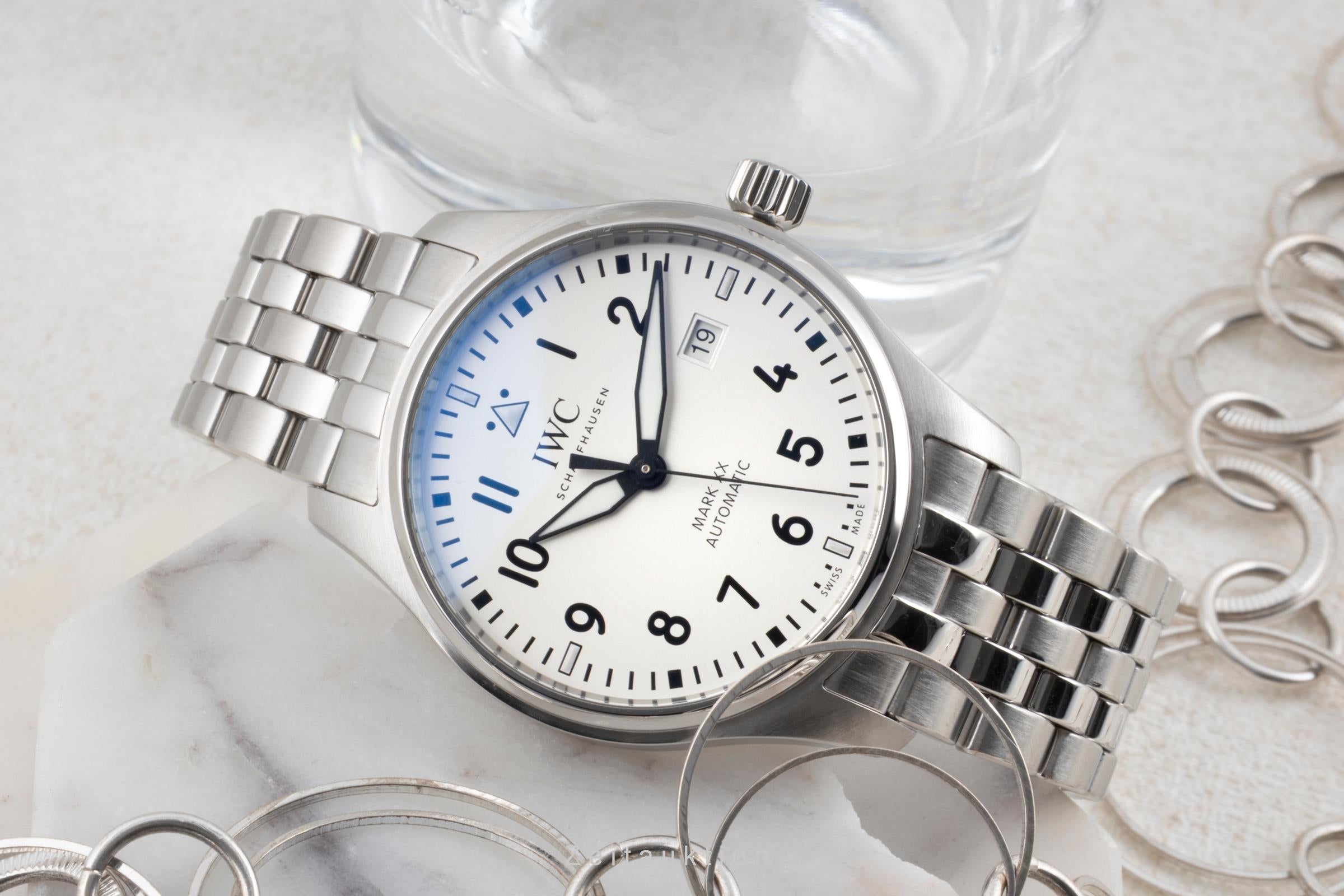 IWC Pilot acciaio automatismo orologio da uomo IW328208  [2600619]