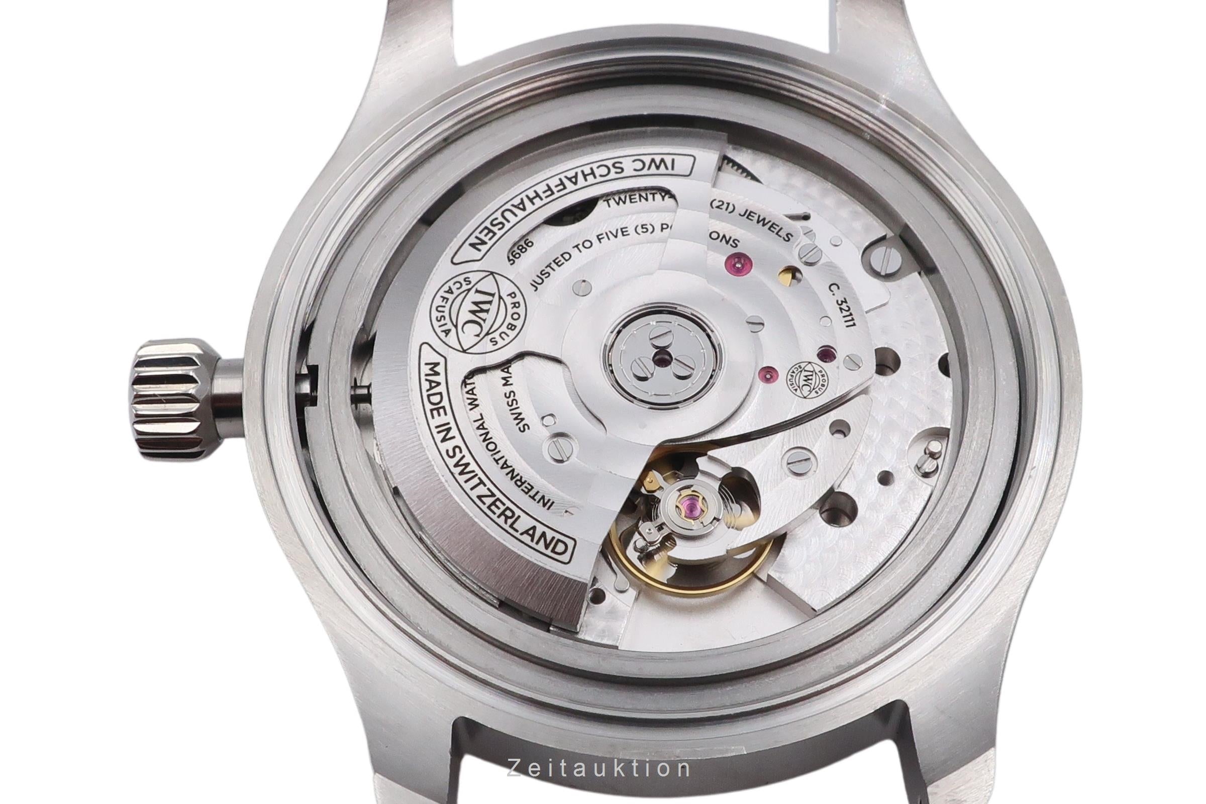 IWC Pilot acciaio automatismo orologio da uomo IW328208  [2600619]